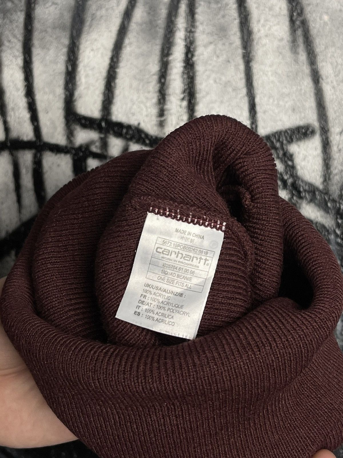Carhartt × Vintage Carhartt Squad Beanie One Size Hat Size ONE SIZE - 7 Thumbnail