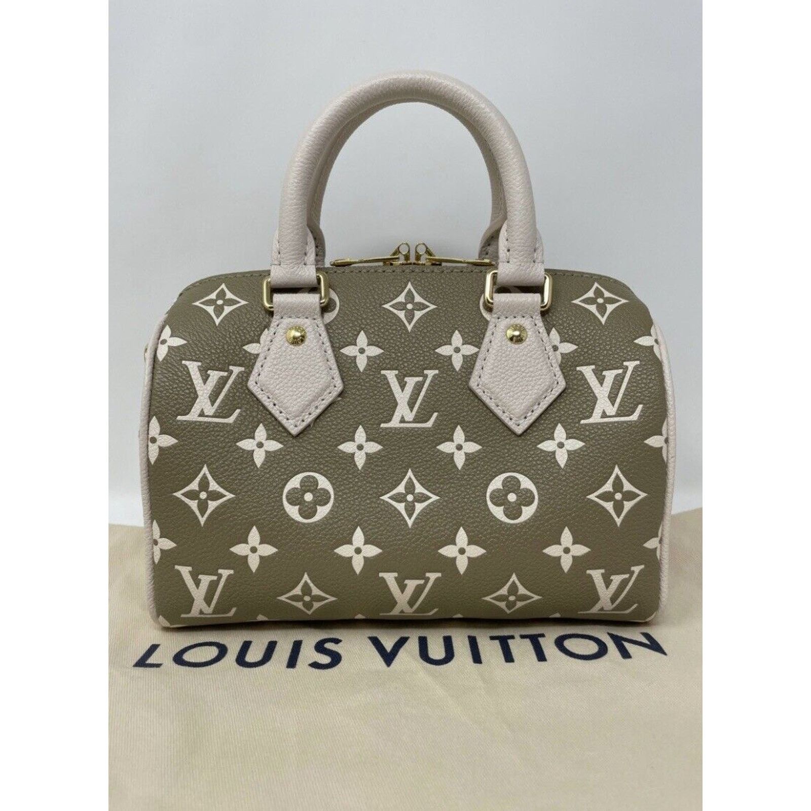 Louis Vuitton Louis Vuitton Speedy Bandouliere Satchel Bag 20 KhaKI Size ONE SIZE - 8 Thumbnail