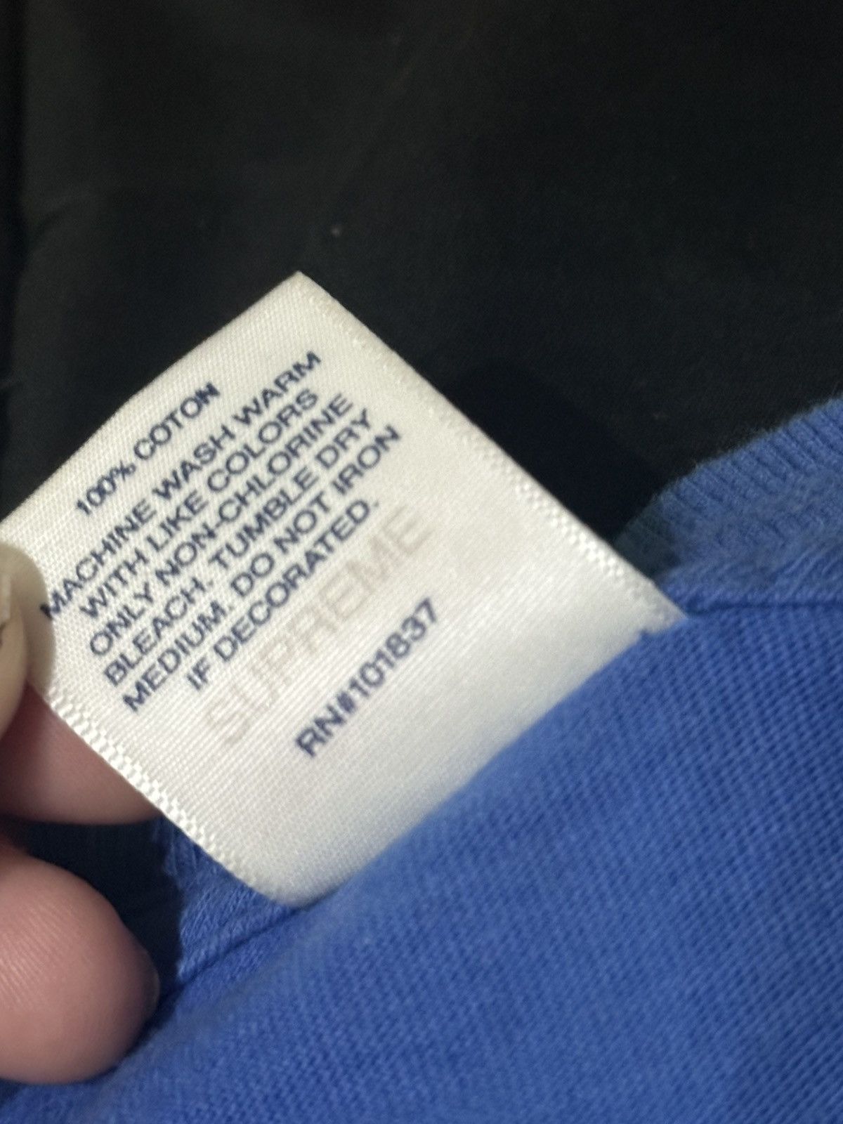 Supreme Supreme FW19 tee "heaven and earth" Size US M / EU 48-50 / 2 - 6 Thumbnail