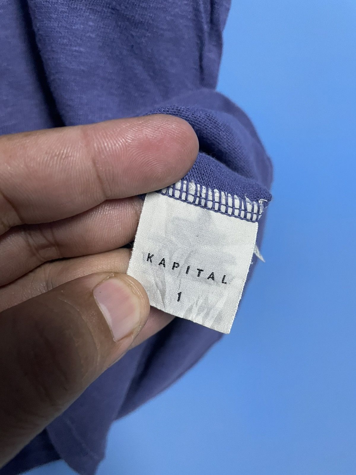 Kapital VINTAGE KAPITAL SINGLE POCKET SIZE 1 SHIRT Size US M / EU 48-50 / 2 - 5 Thumbnail