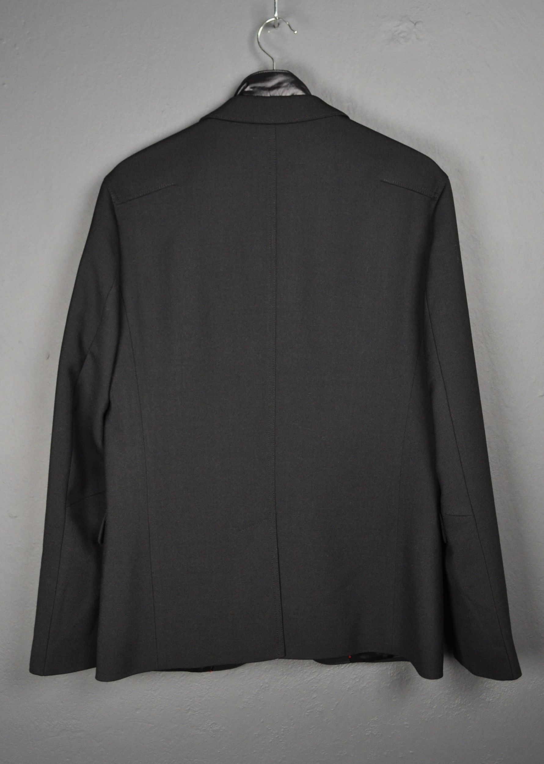 Hugo Boss Hugo Boss Havin1941 38R S-M Black Sport Coat Jacket Blazer Size 38R - 3 Thumbnail
