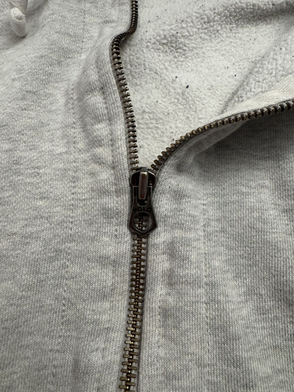 Polo Ralph Lauren 🔥Vintage Polo Ralph Lauren Hoodie Jaclet Grey/RRL Vibe Size US XL / EU 56 / 4 - 8 Thumbnail