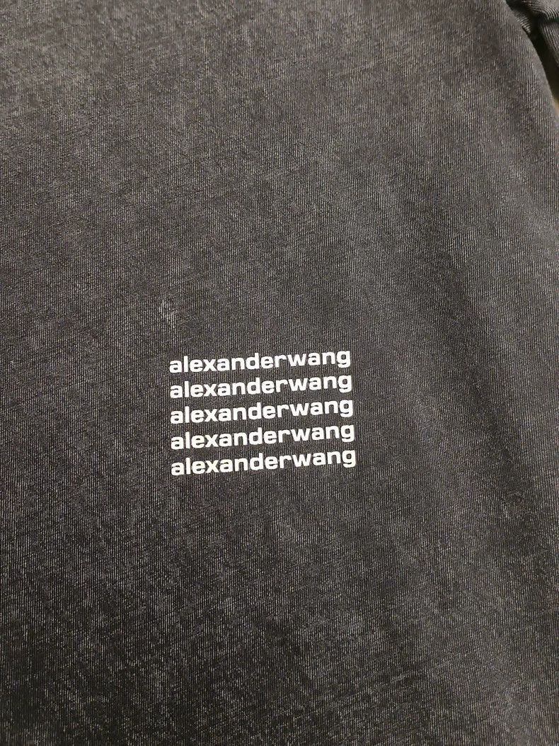 Alexander Wang Alexanderwang Short Sleeve T-Shirt- Size M / US 6-8 / IT 42-44 - 2 Thumbnail