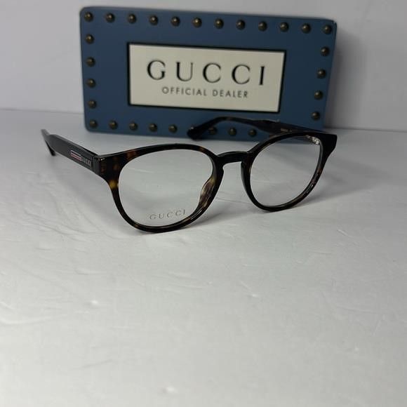 Gucci New Authentic GUCCI GG0827O 002 round Gucci optical comes in Size ONE SIZE - 5 Thumbnail