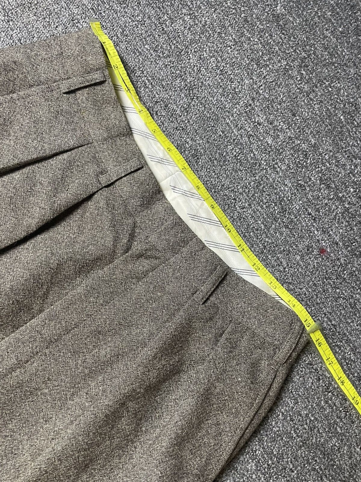 Burberry × Designer × Vintage Vintage Burberry Wool Blend Casual Pants (112) Size US 31 - 4 Thumbnail