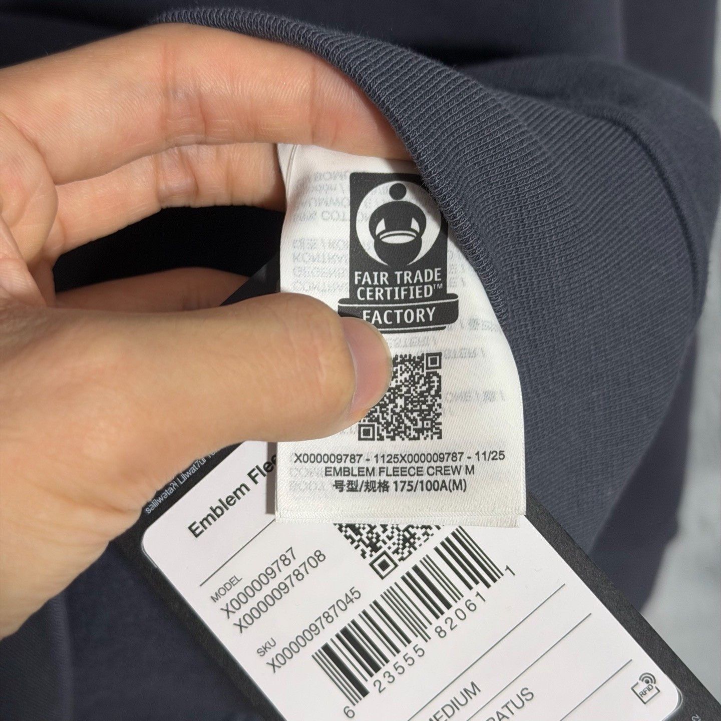 Arc'teryx Arcteryx Men's Emblem Logo Crewneck Fleece Size US M / EU 48-50 / 2 - 5 Thumbnail
