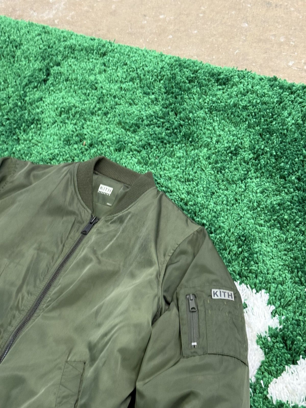 Kith Kith MA1 Forest Green Bomber Jacket Sz. Small Size US S / EU 44-46 / 1 - 4 Thumbnail