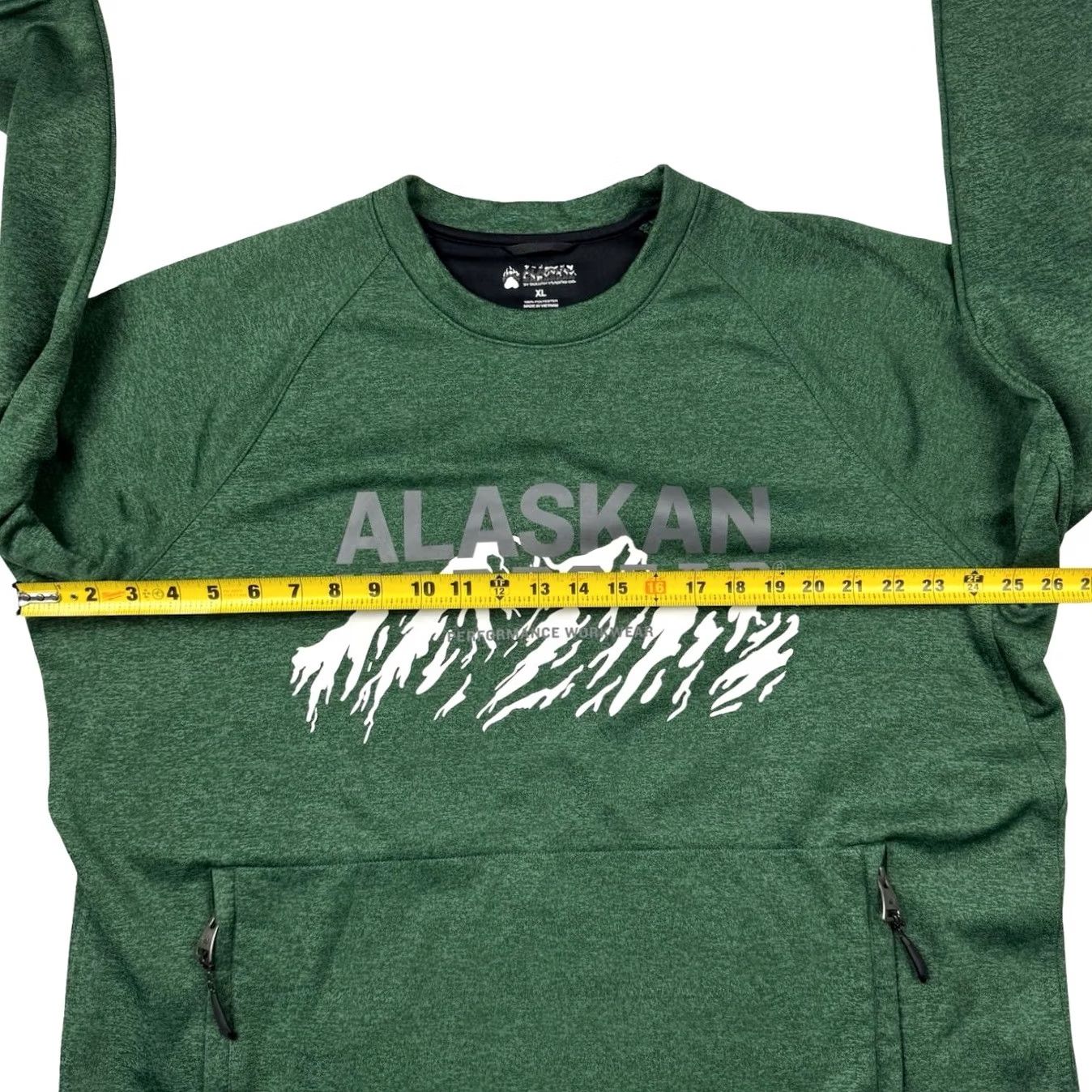 Vintage Duluth Men's Alaskan Hardgear Performance Pullover Sweatshirt Green XL Size US XL / EU 56 / 4 - 5 Thumbnail