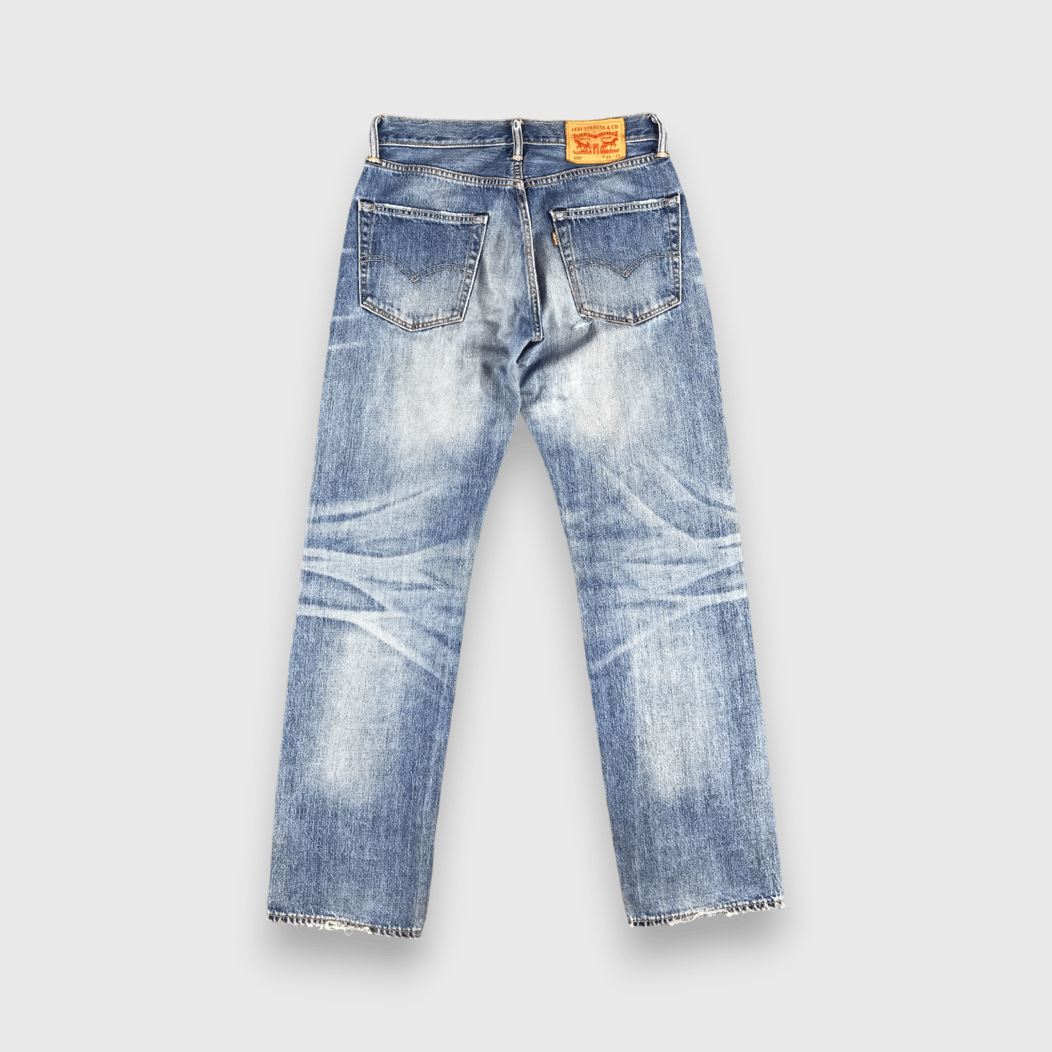 Levi's Vintage Blue Wash Levis 503 Jeans-J1779 Size US 31 - 2 Thumbnail