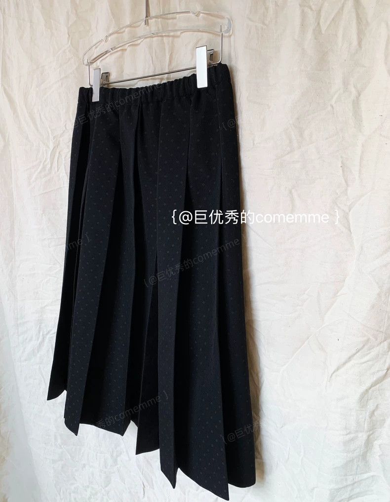Comme des Garcons Comme des Garcons size 均码 Black polka-dot elastic band woo Size 24" / US 00 / IT 34 - 2 Thumbnail