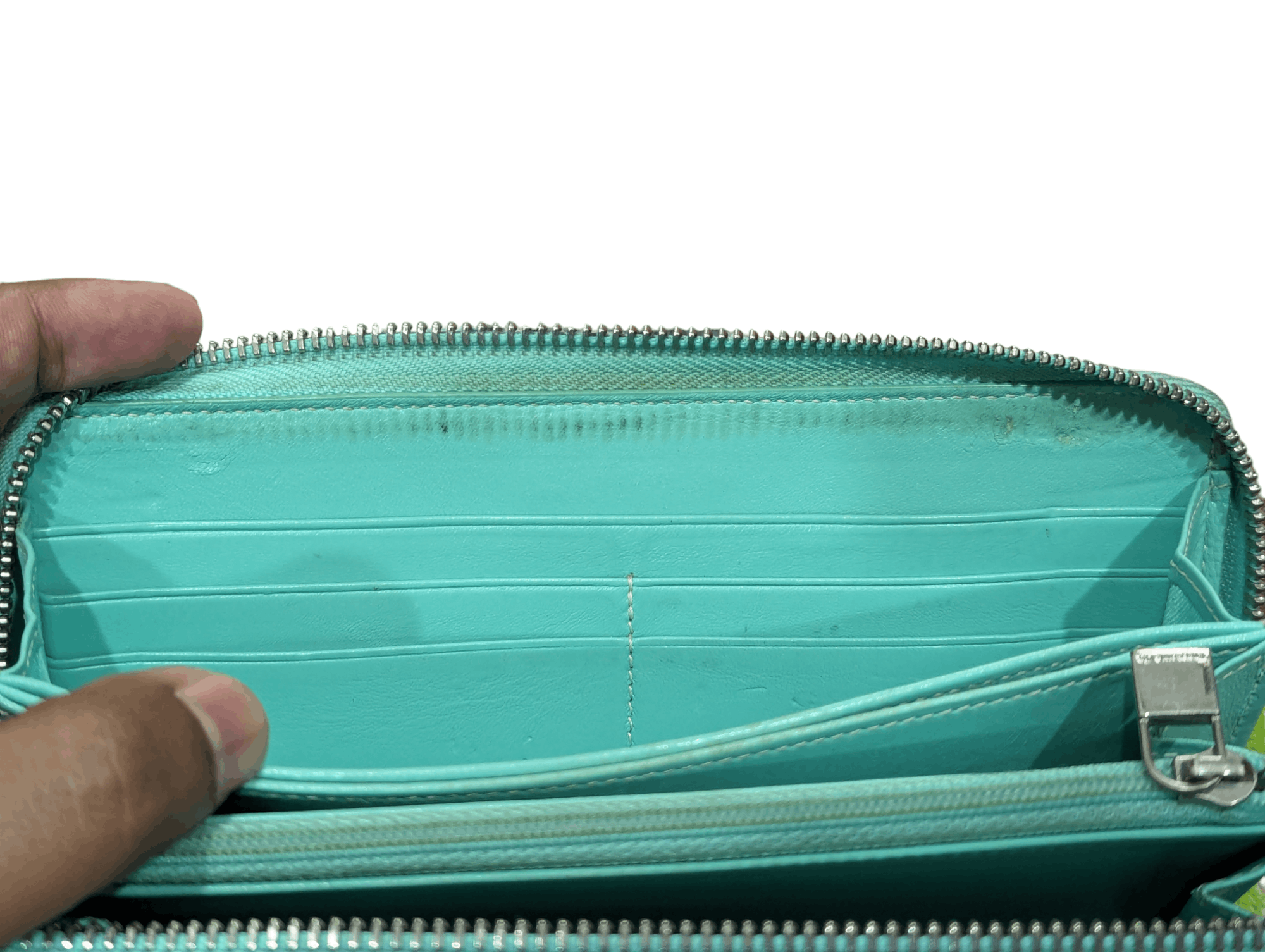 Tiffany & Co. Tiffany & Co Round Zipper Wallet Purse Size ONE SIZE - 12 Thumbnail
