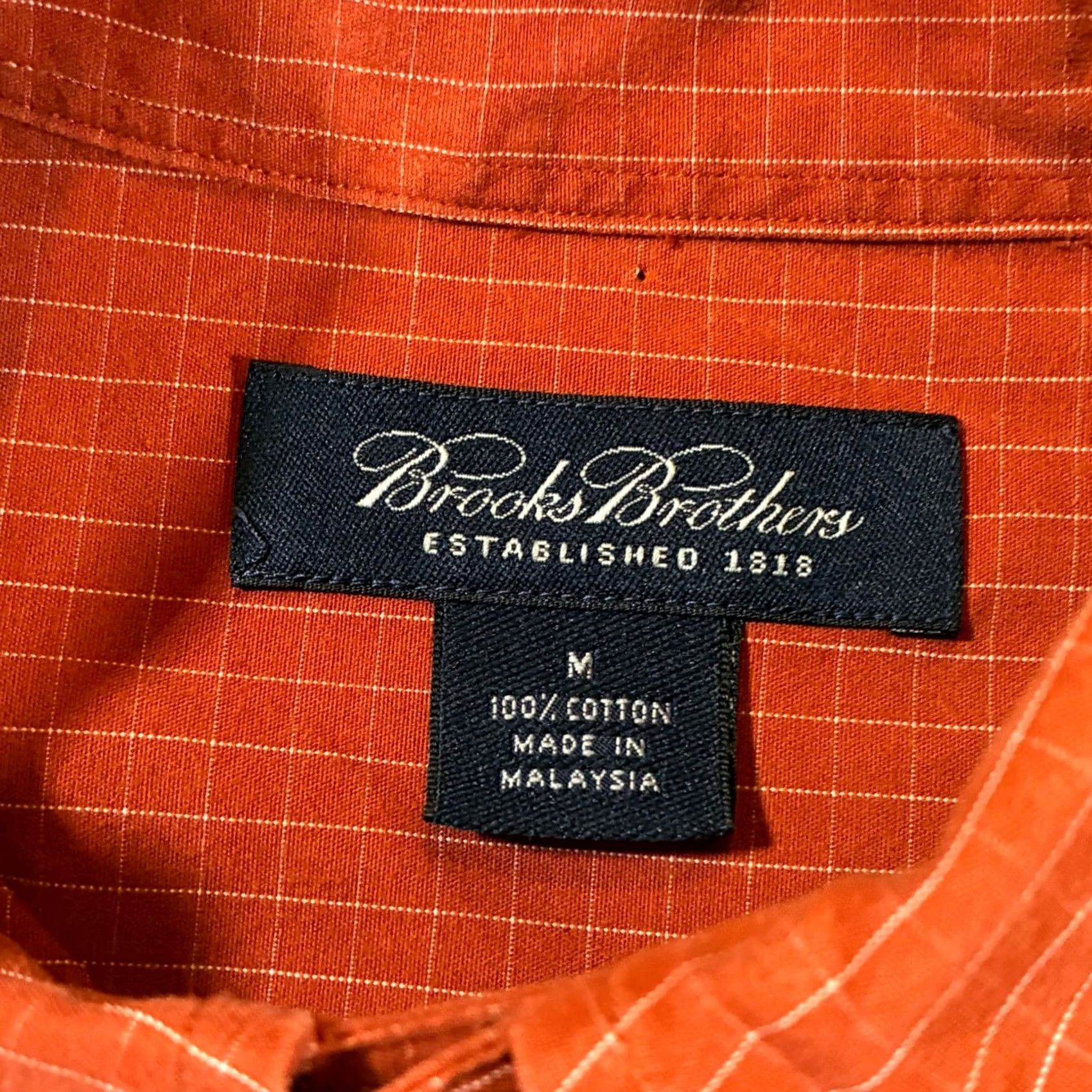 Brooks Brothers Brooks Brothers Shirt Mens M Red Plaid Button Down Long Sleeve Cotton Size US M / EU 48-50 / 2 - 5 Thumbnail