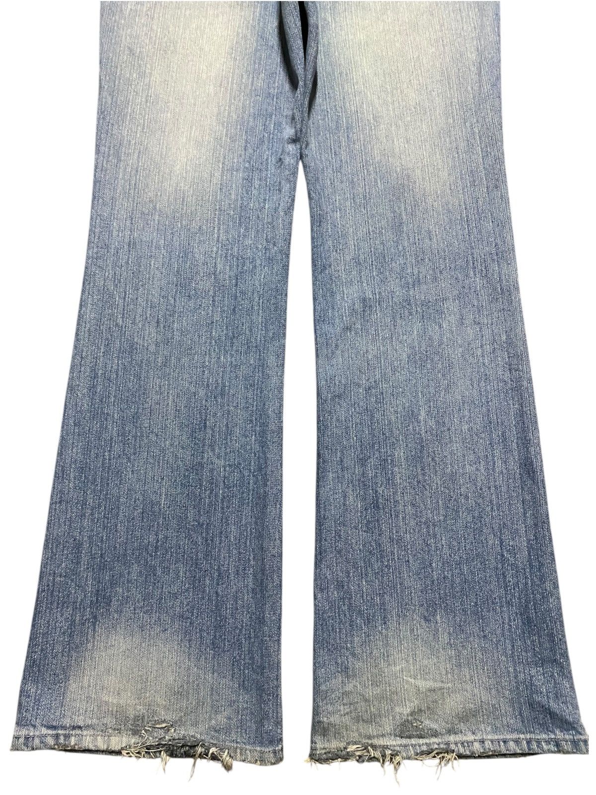 Tornado Mart Vintage Japanese Brand Nylaus Flare Jeans Size US 32 / EU 48 - 6 Thumbnail