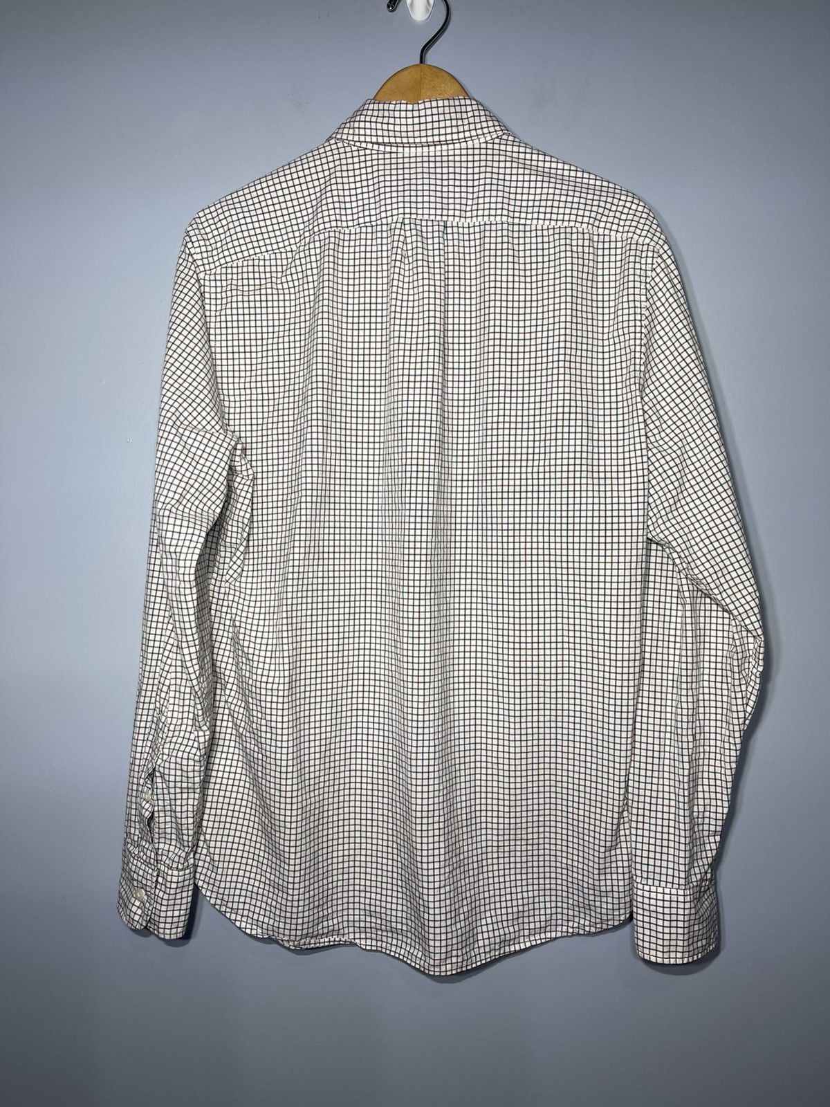 J.Crew J Crew Shirt Men’s Sz M Slim Fit Check Secret Wash Poplin Size US M / EU 48-50 / 2 - 4 Thumbnail