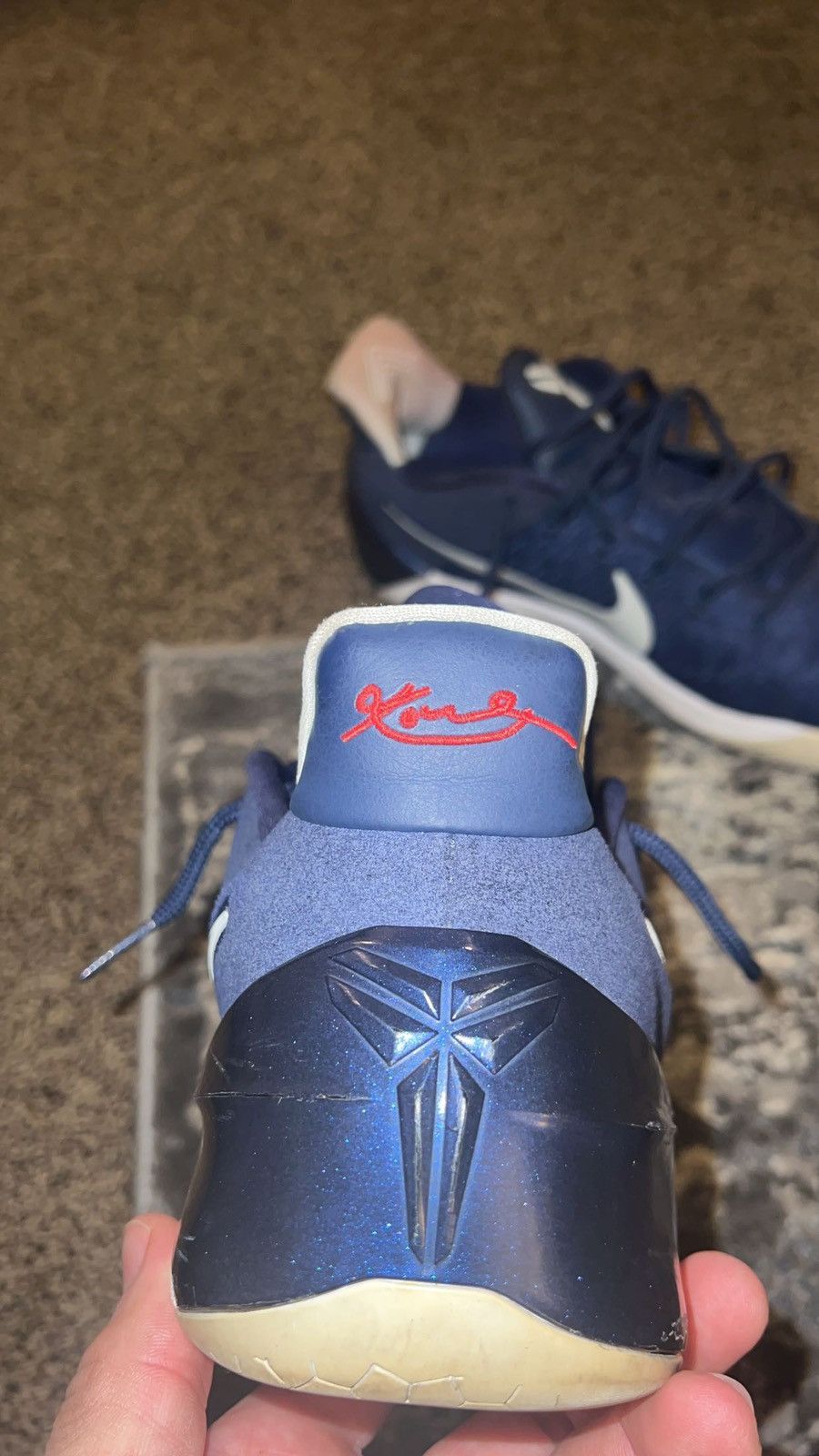 Nike Nike Kobe A.D Midnight Navy Size US 12 / EU 45 - 2 Thumbnail