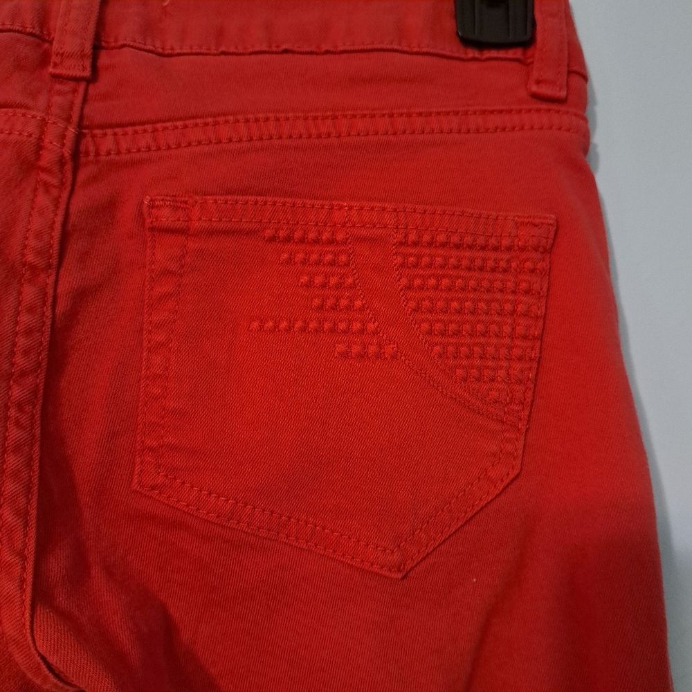 Maje Maje Broder Tomette Skinny Jeans Size 24 Red NWT Size 24" / US 00 / IT 34 - 10 Thumbnail