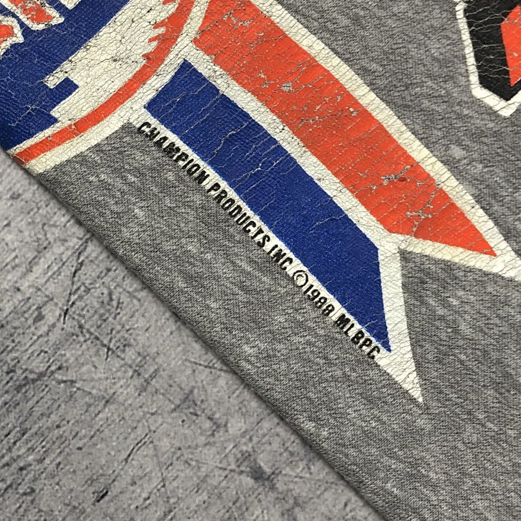 MLB 1988 MLB Mets New York Champion Tee Size US XL / EU 56 / 4 - 3 Thumbnail