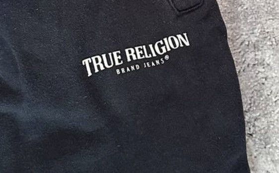 True Religion True Religion Black Logo Joggers M 👖 Size US 32 / EU 48 - 2 Thumbnail