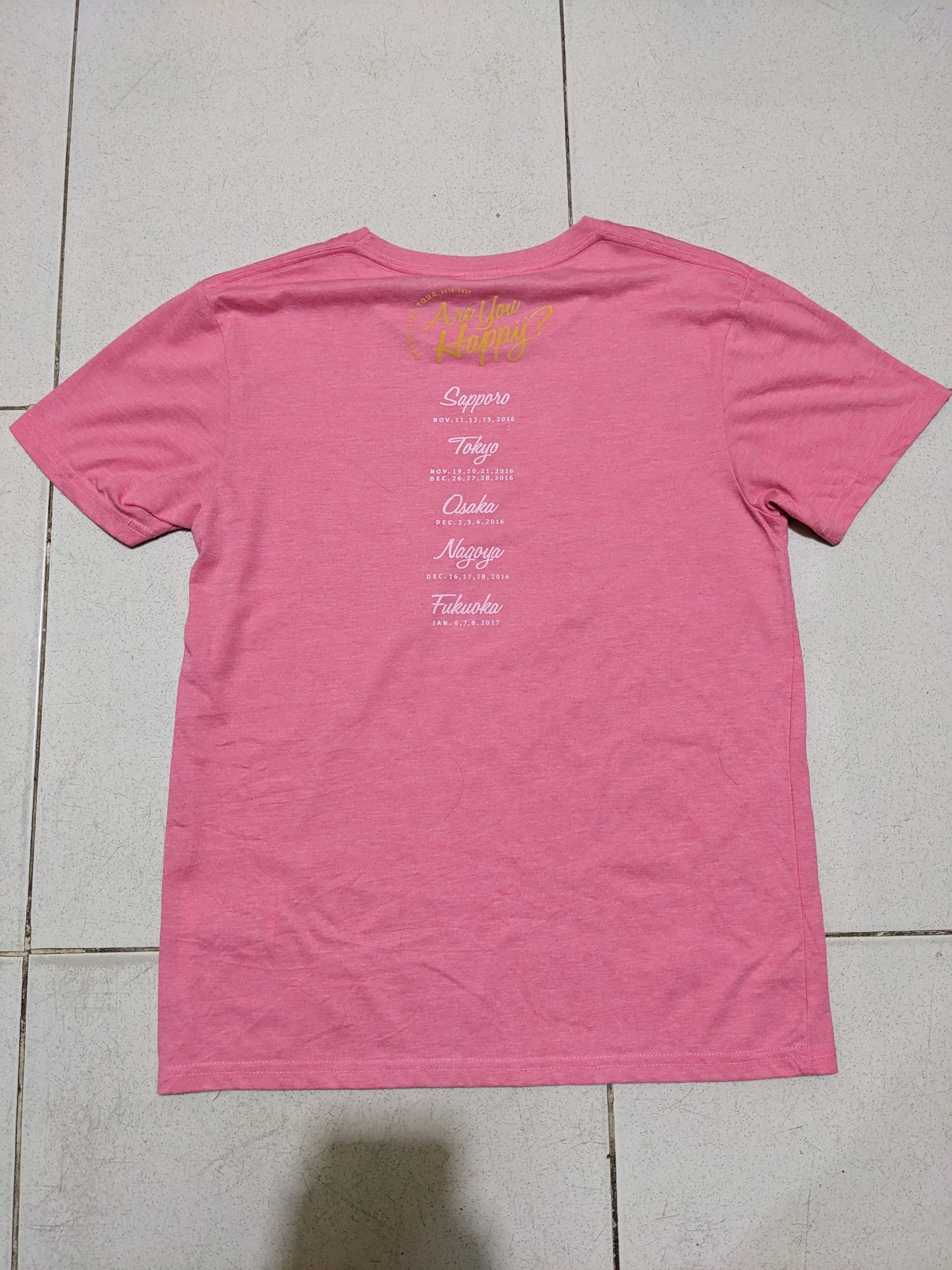 Band Tees × Vintage Arashi Live Tour "Are You Happy?" T-Shirt Size US S / EU 44-46 / 1 - 2 Thumbnail