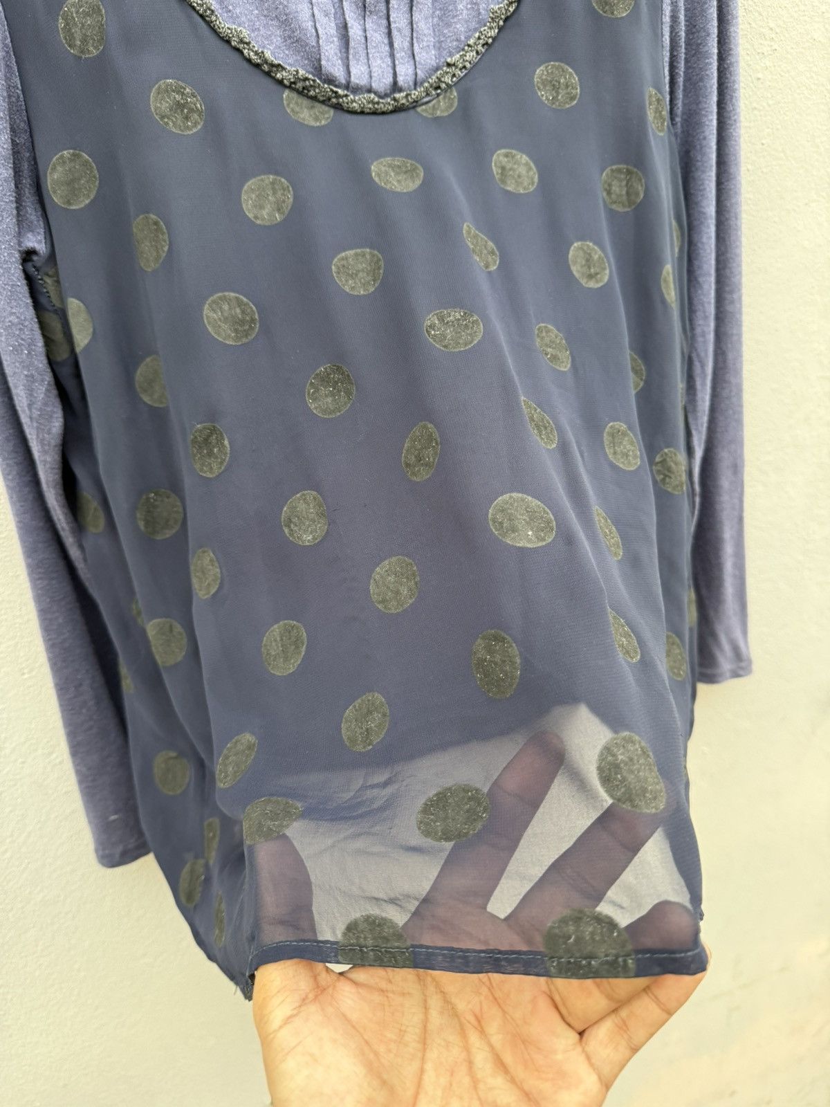 Issey Miyake Sunaokuwahara by Issey Miyake Blouse Size US M / EU 48-50 / 2 - 5 Thumbnail