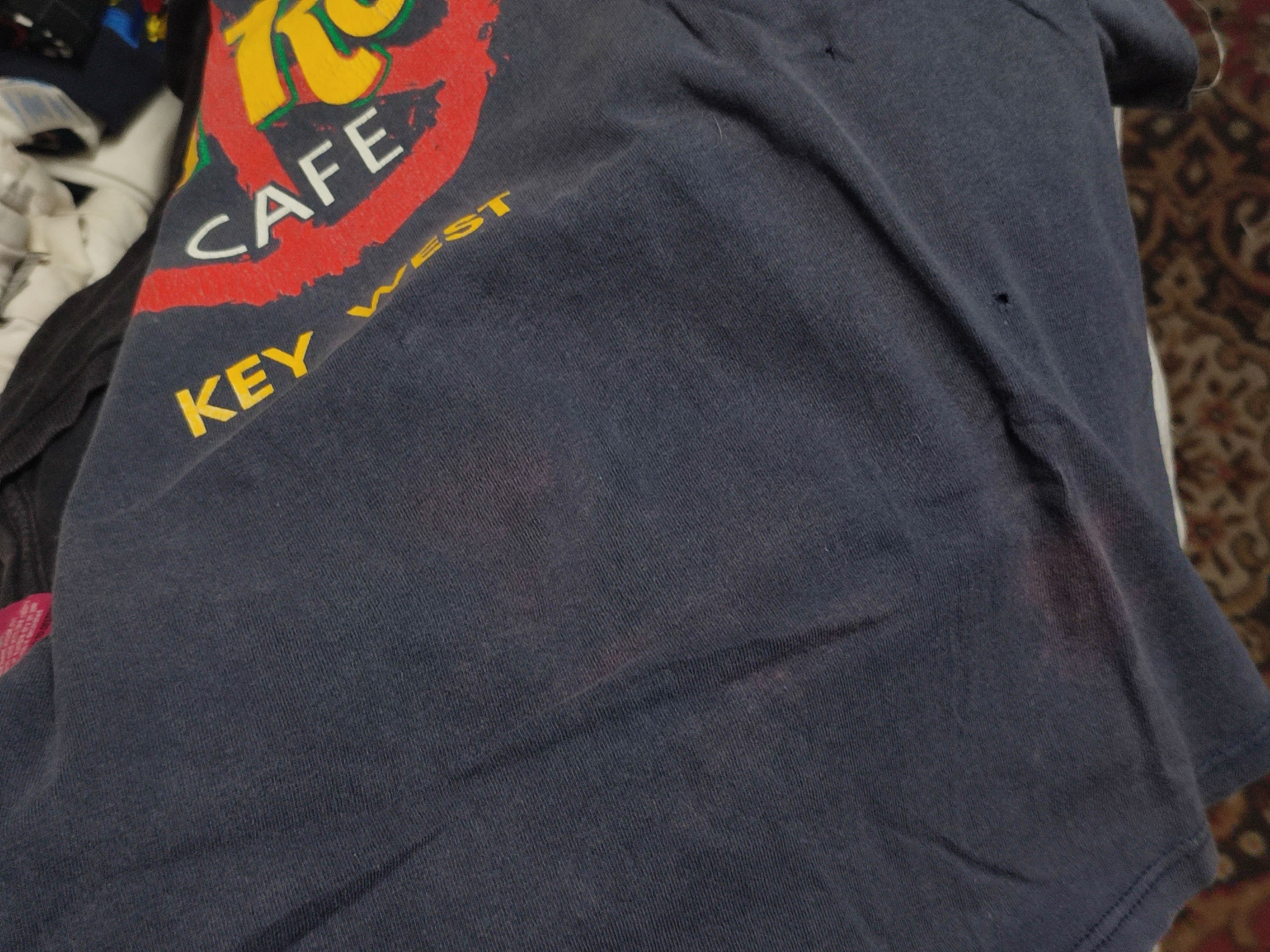 Hard Rock Cafe × Japanese Brand × Vintage Vintage 90s Hard Rock Cafe Key West T-Shirt Size US M / EU 48-50 / 2 - 5 Thumbnail