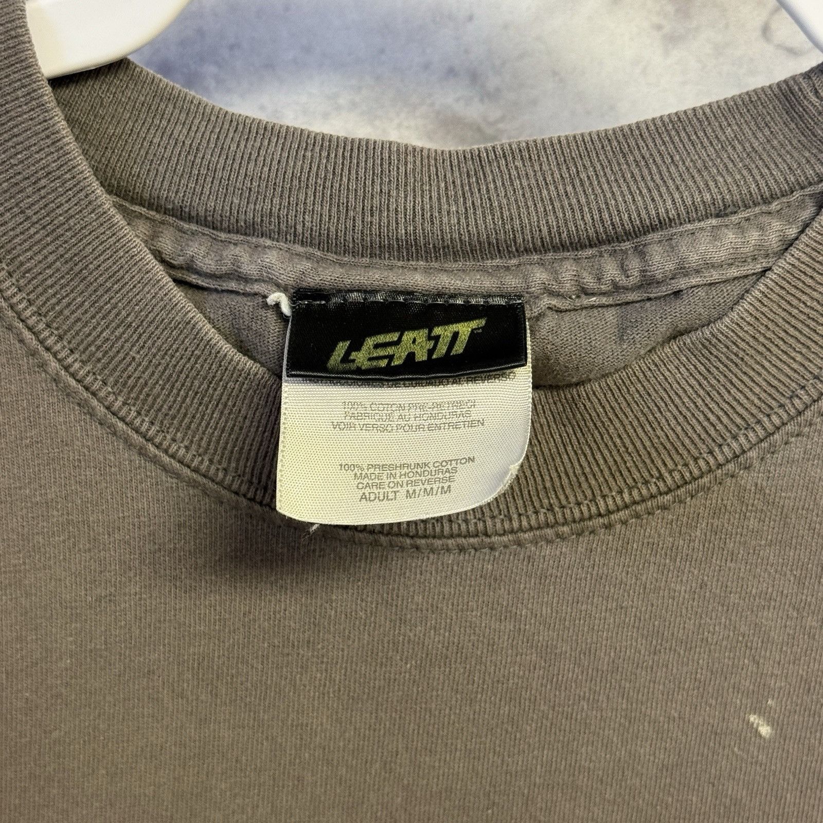 Vintage Vintage Leatt Racing T Shirt Mens Medium Brown Motocross MTB Size US M / EU 48-50 / 2 - 8 Thumbnail