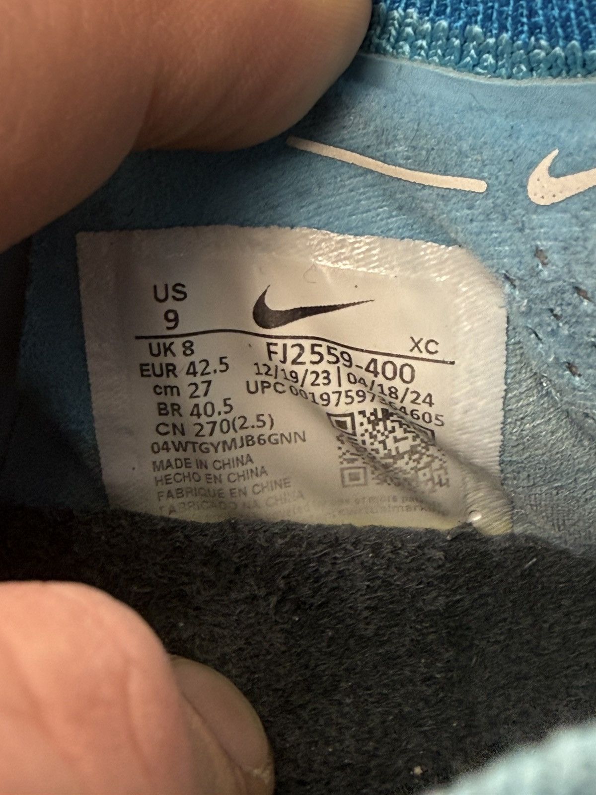 Nike NIKE PHANTOM GX 2 ELITE FG US9 UK8 EUR42.5 FJ2559-400 CLEATS Size US 9 / EU 42 - 11 Thumbnail