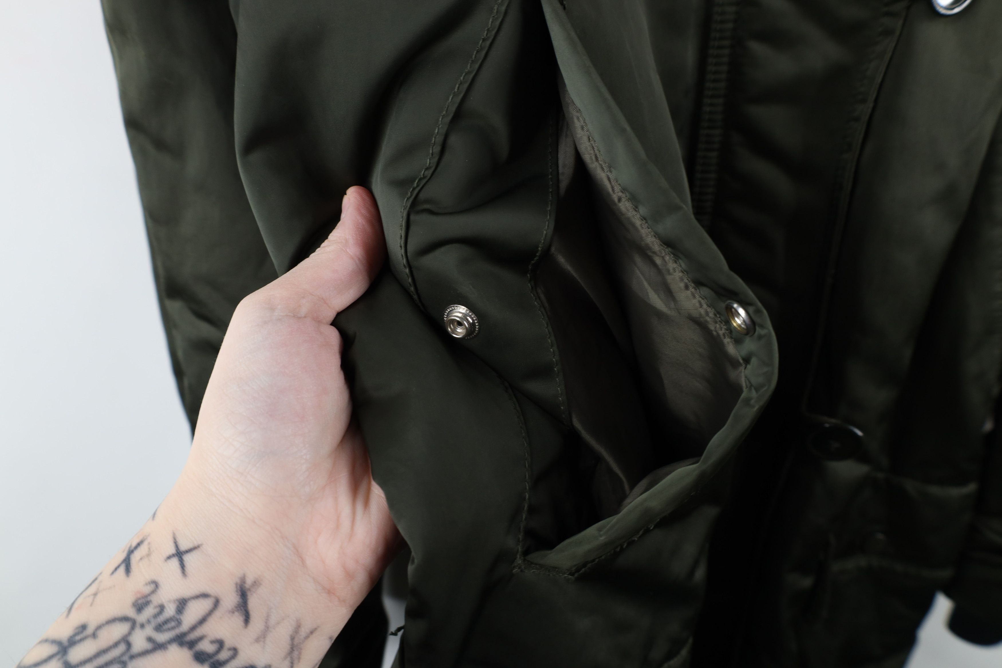 Gap × Vintage Vintage Y2K Gap Trim Military Style N3B Snorkel Parka Jacket Size US S / EU 44-46 / 1 - 7 Thumbnail