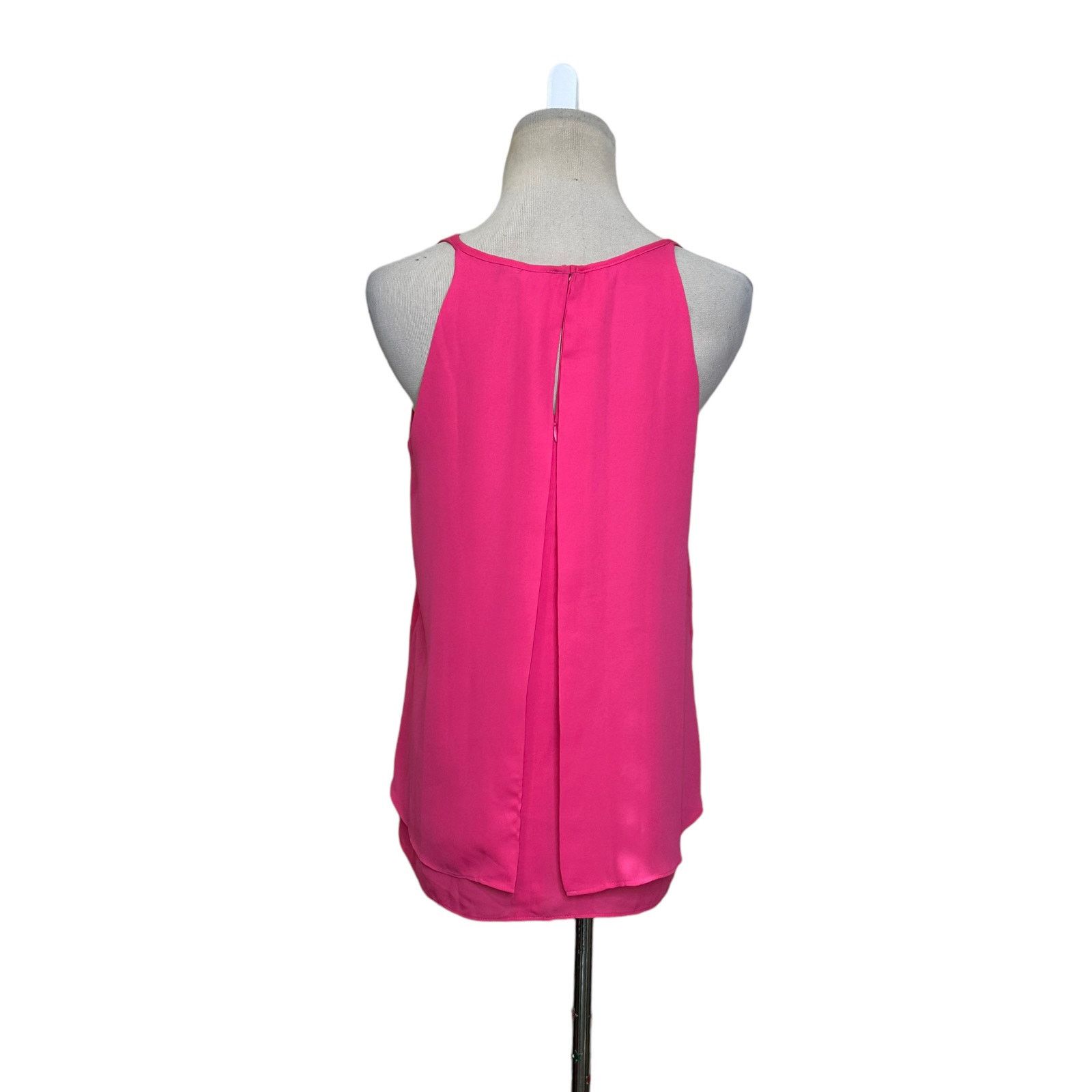 Cynthia Rowley Cynthia Rowley Barbie pink layered sleeveless blouse size XS Size XS / US 0-2 / IT 36-38 - 3 Thumbnail