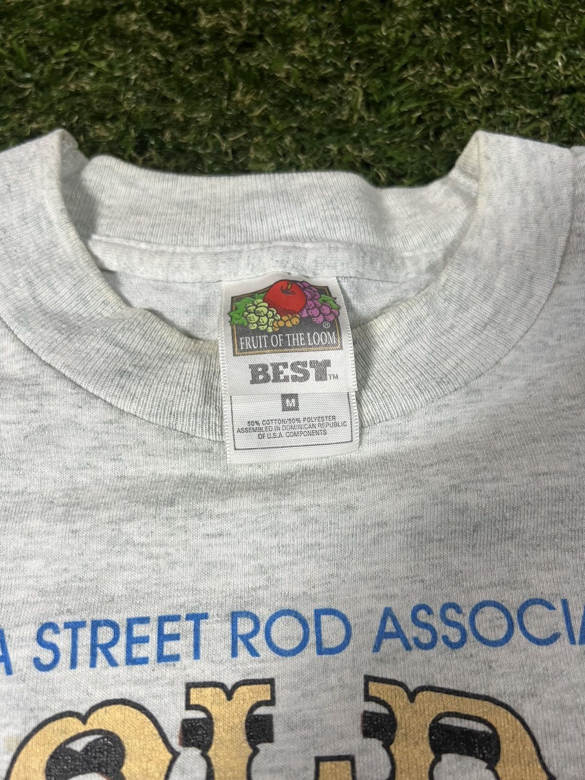 NASCAR Vintage 90s Hot Rod Old Car Vibrant Retro Indiana Race Tee Size US M / EU 48-50 / 2 - 4 Thumbnail