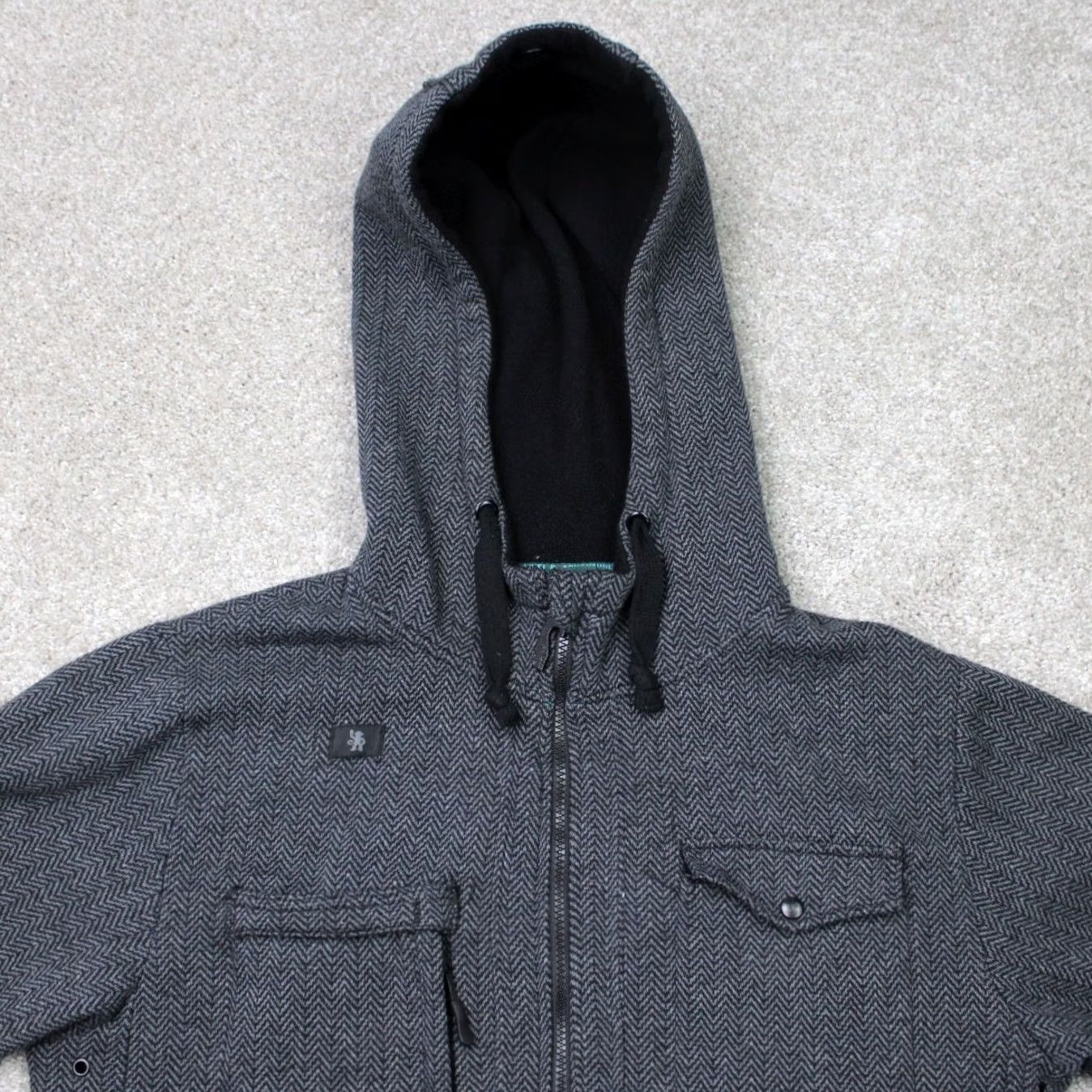Vintage Adv3nture Jacket Mens Large Gray Limited Edition Hooded Full Zip 3-in-1 Coat Shirt Hoodie Mens L Gray Limited Edition Zip Hoodie Full Zip Jacket Coat Size US L / EU 52-54 / 3 - 3 Thumbnail