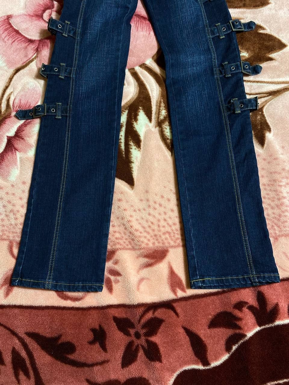 Japanese Brand Y2k rick owen style custom denim distressed baggy jeans Size US 28 / EU 44 - 10 Thumbnail
