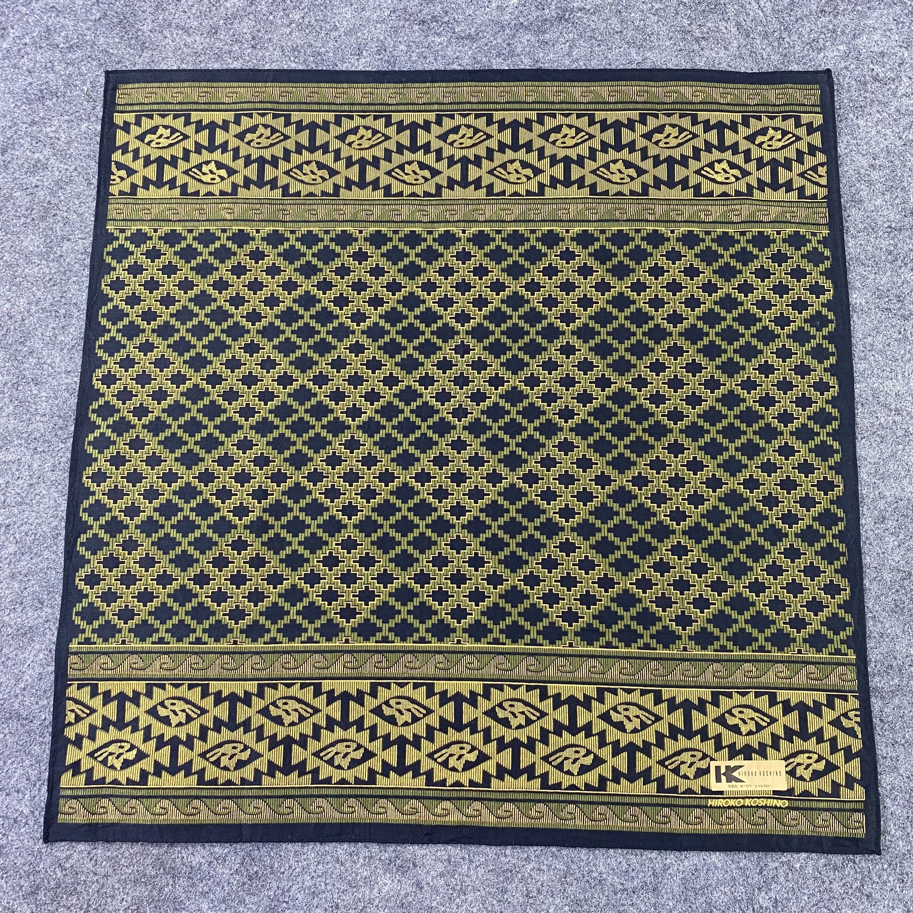 Hiroko Koshino Homme Hiroko Koshino Paislee Handkerchief/Bandana/Neckerchief-B775 Size ONE SIZE - 3 Thumbnail