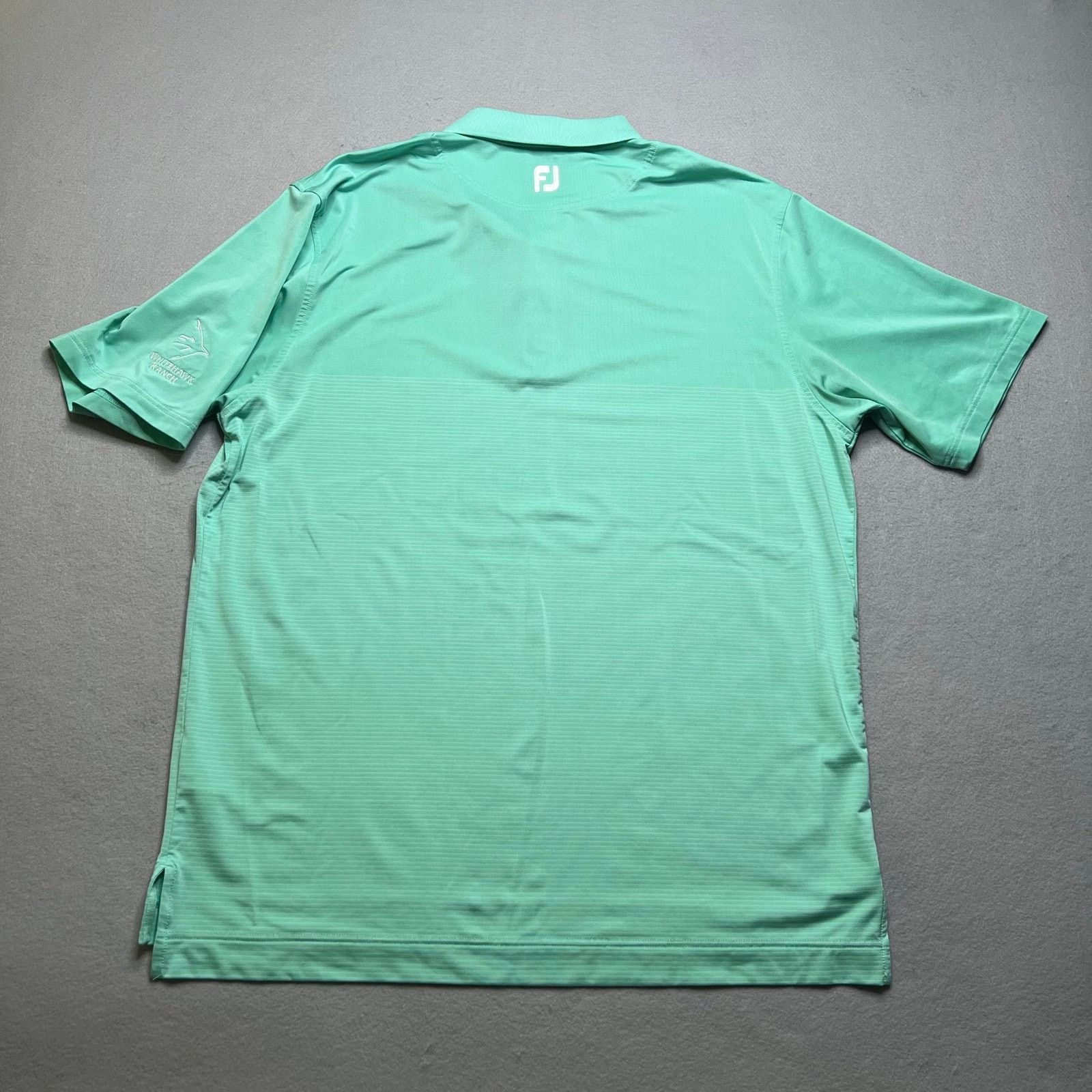 Footjoy FootJoy FJ Golf Polo Shirt Men’s XL Mint Green Performance Size US XL / EU 56 / 4 - 6 Thumbnail
