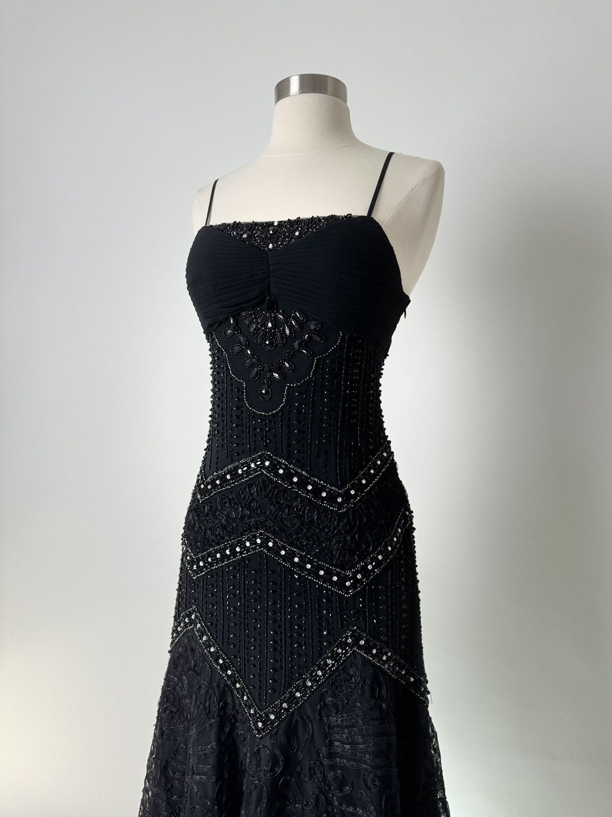 Other Brand New US 4 Jovani Maxi Evening Dress in Metallic Color Size S / US 4 / IT 40 - 3 Thumbnail