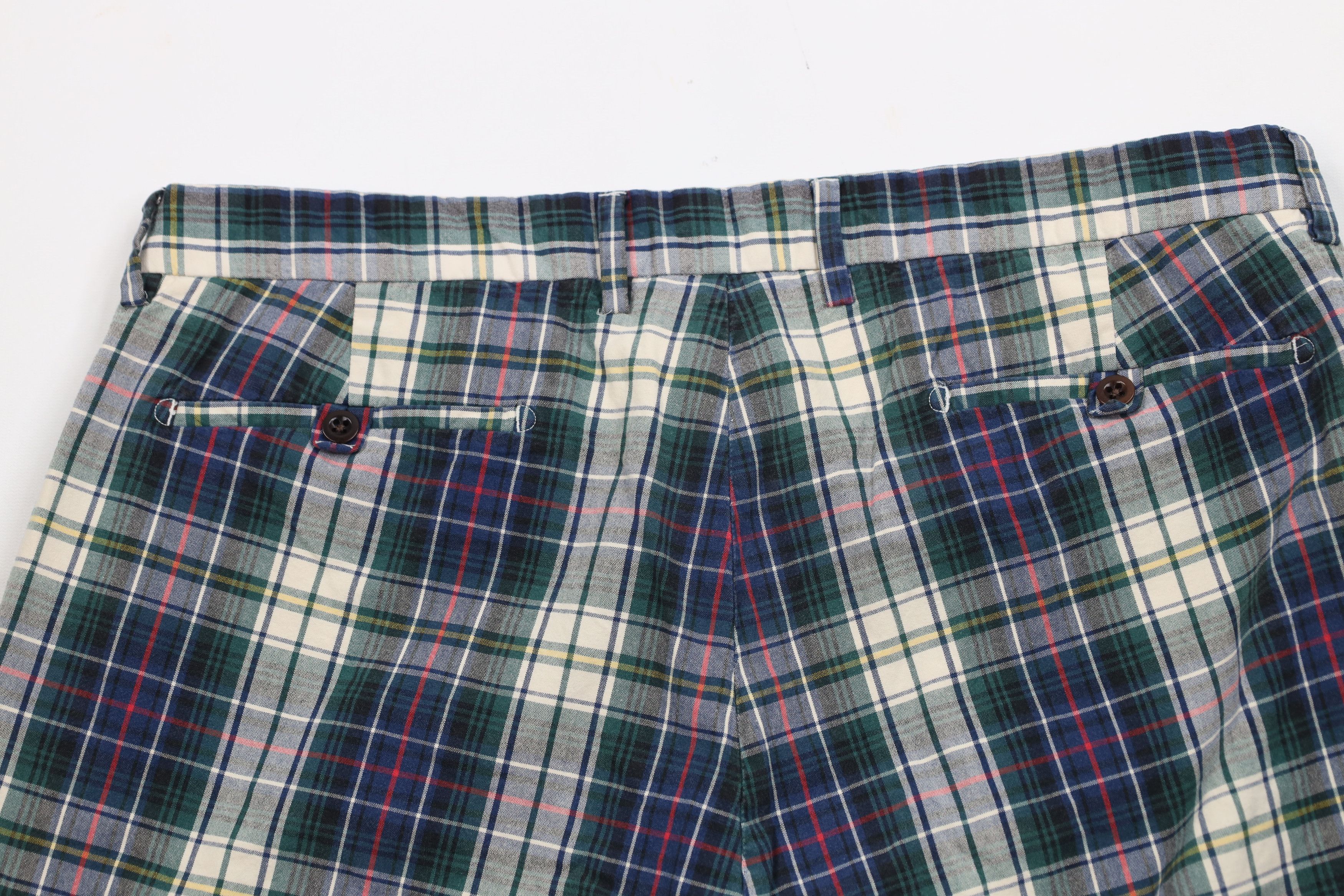 Ralph Lauren Vintage 90s Ralph Lauren Golfing Chino Shorts Cotton Plaid Size US 36 / EU 52 - 11 Thumbnail