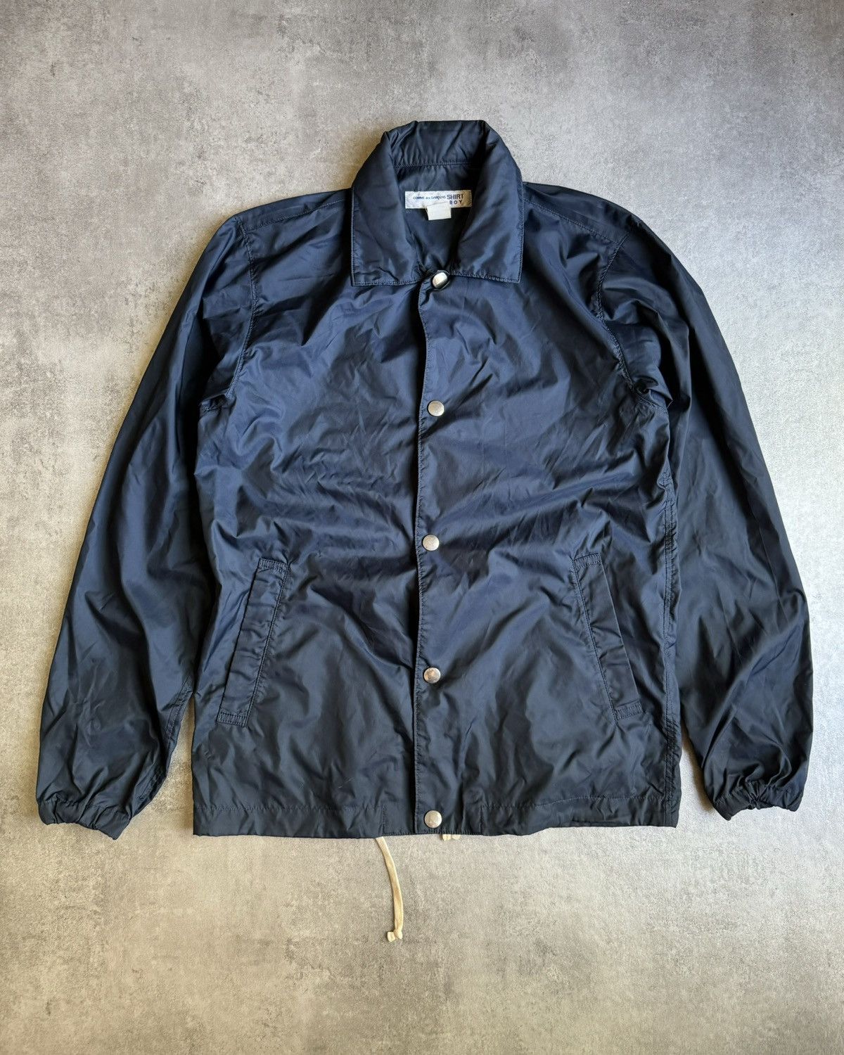 Comme des garcons boy coach jacket best sale