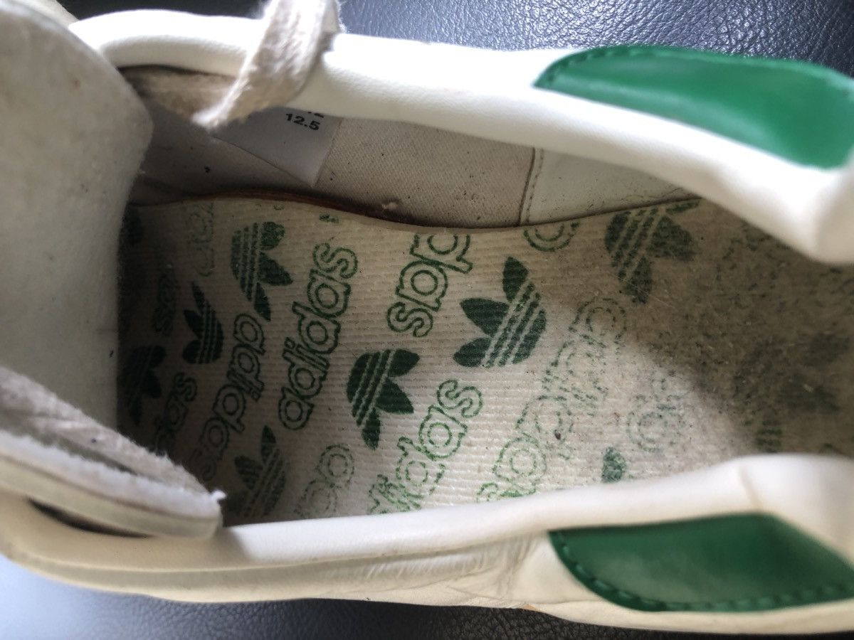 Adidas VTG 90’s ADIDAS Stan Smith White Men’s Sneakers Sz US 12.5 Size US 12.5 / EU 45-46 - 9 Thumbnail