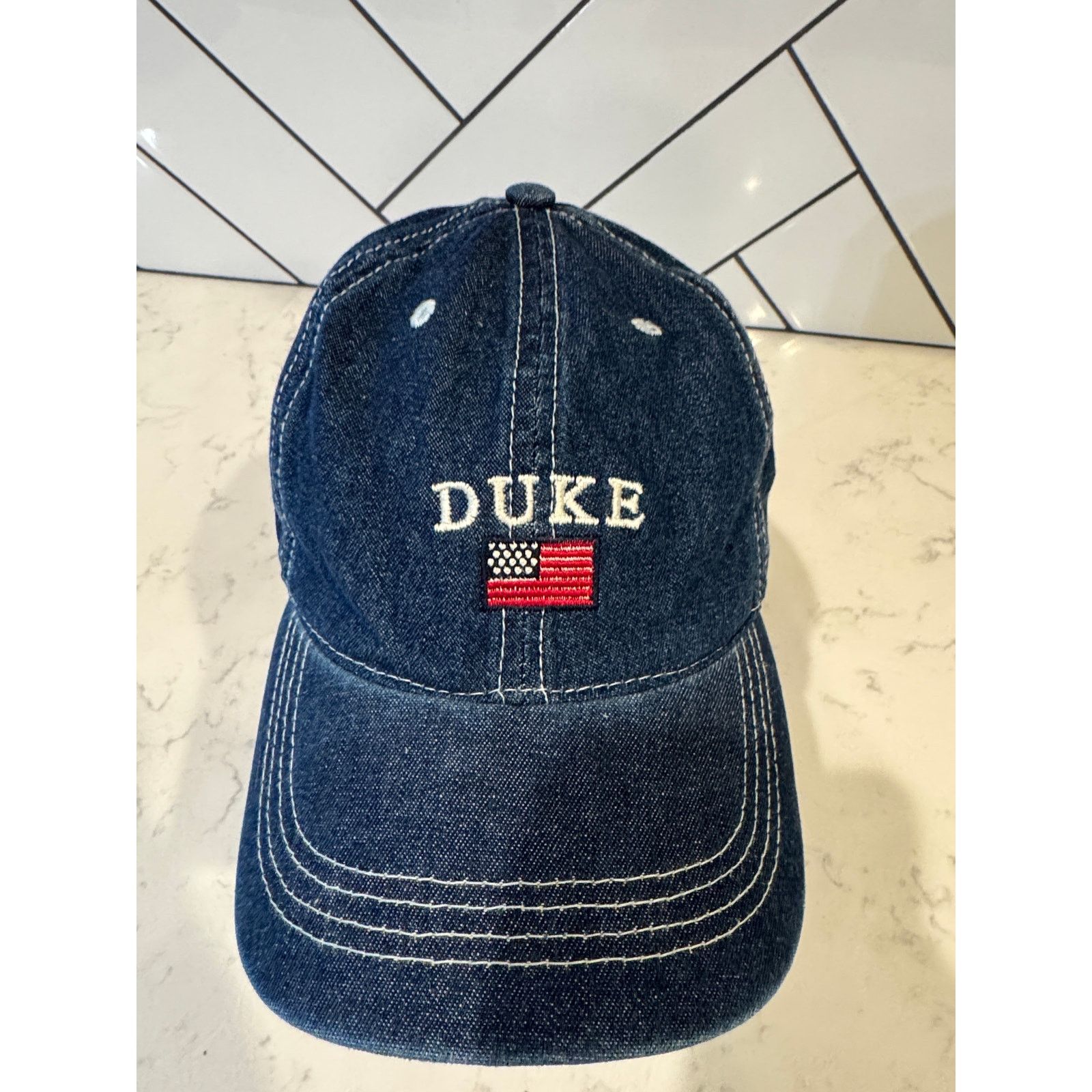 Other Duke University Blue Devils adjustable denim baseball cap Size ONE SIZE - 2 Thumbnail