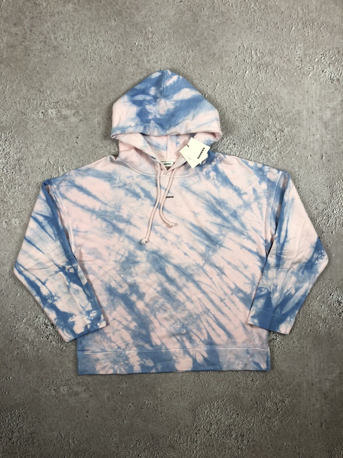 image of Sandro Tie Dye New Hoodie, Men's (Size Medium)