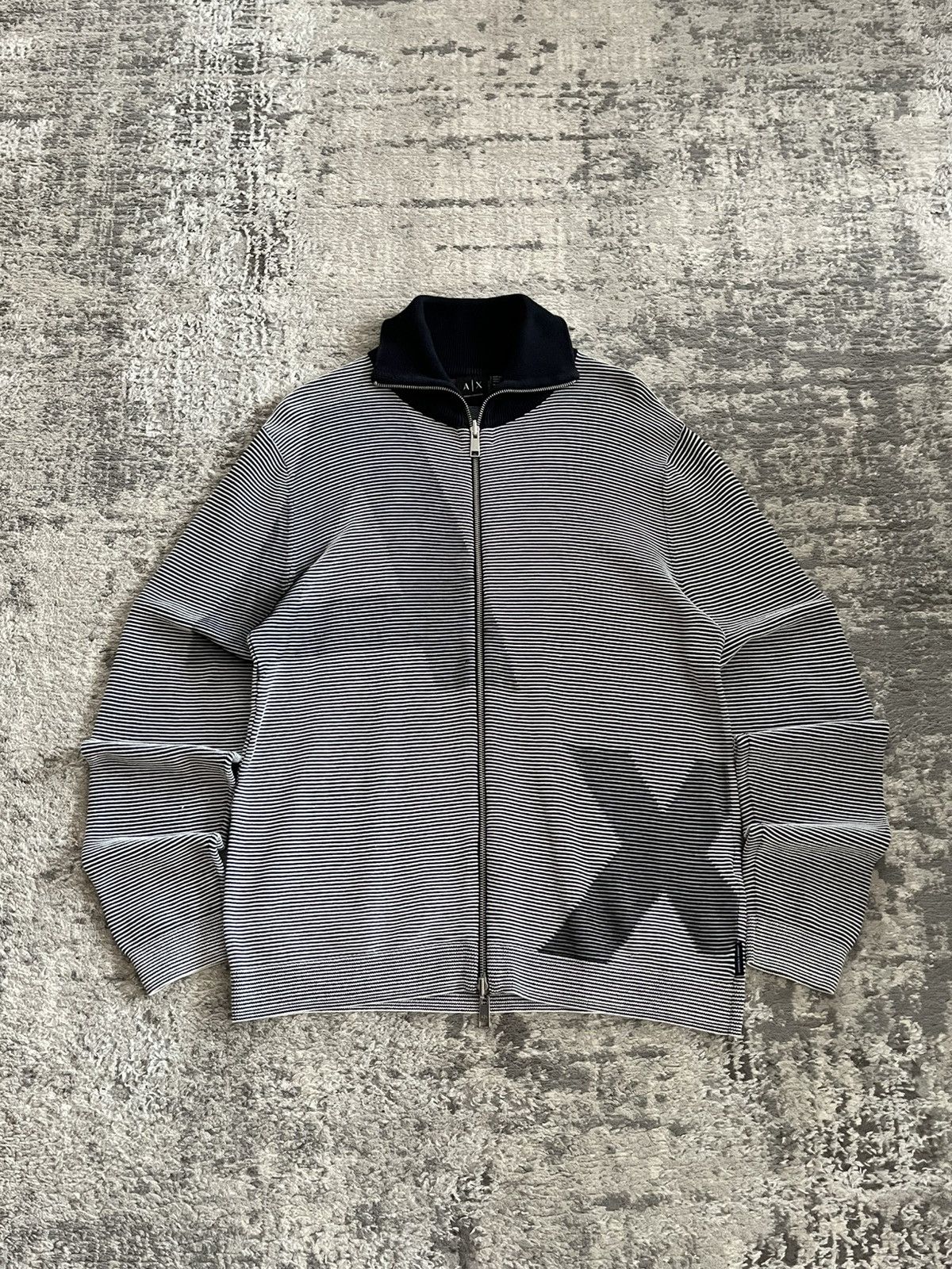 Vintage Luxury Armani Exchange Zip Up Sweatshirt