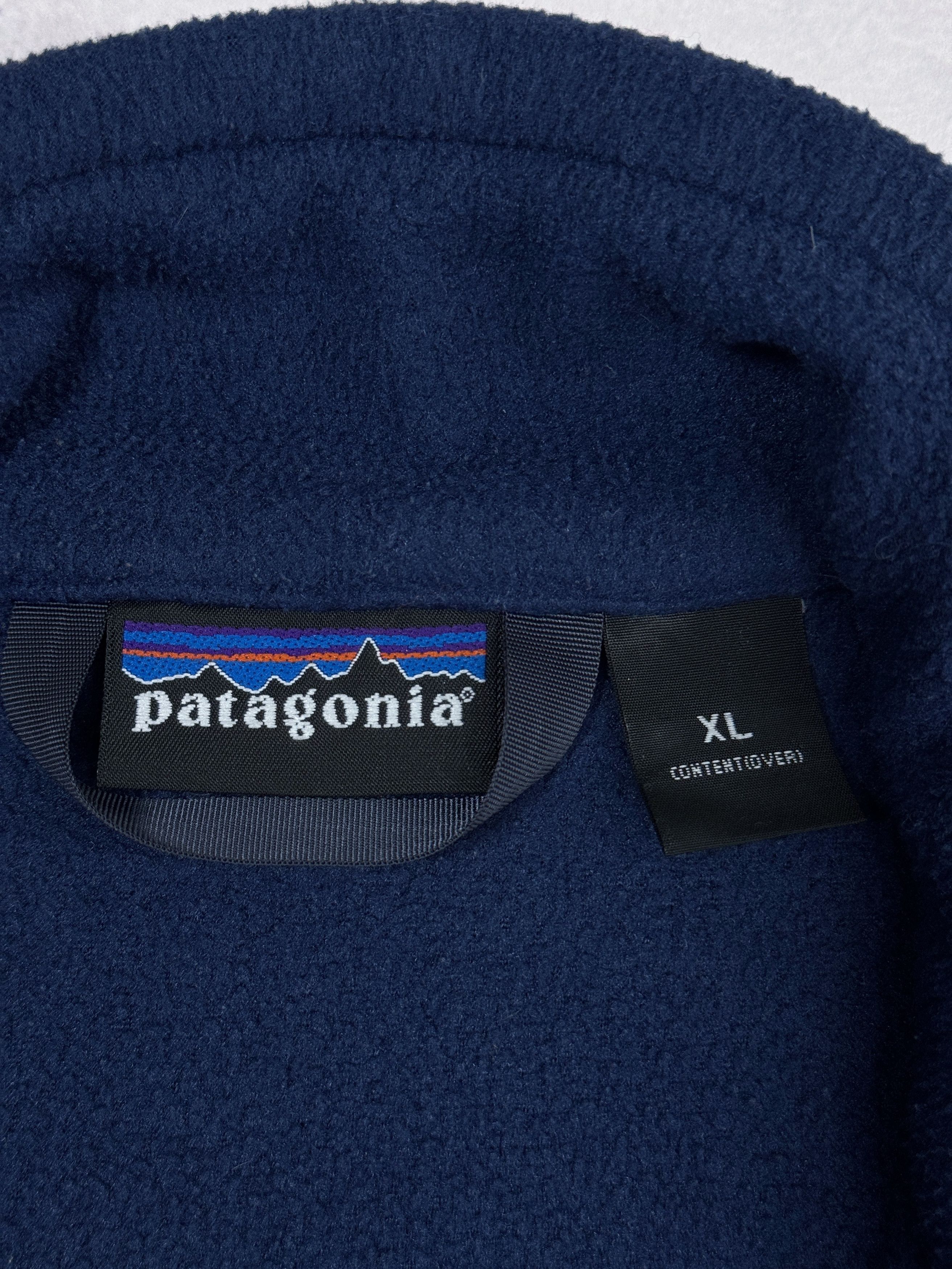 Patagonia × Vintage Vintage Patagonia Fleece Jacket Full Zip USA Size US XL / EU 56 / 4 - 6 Thumbnail