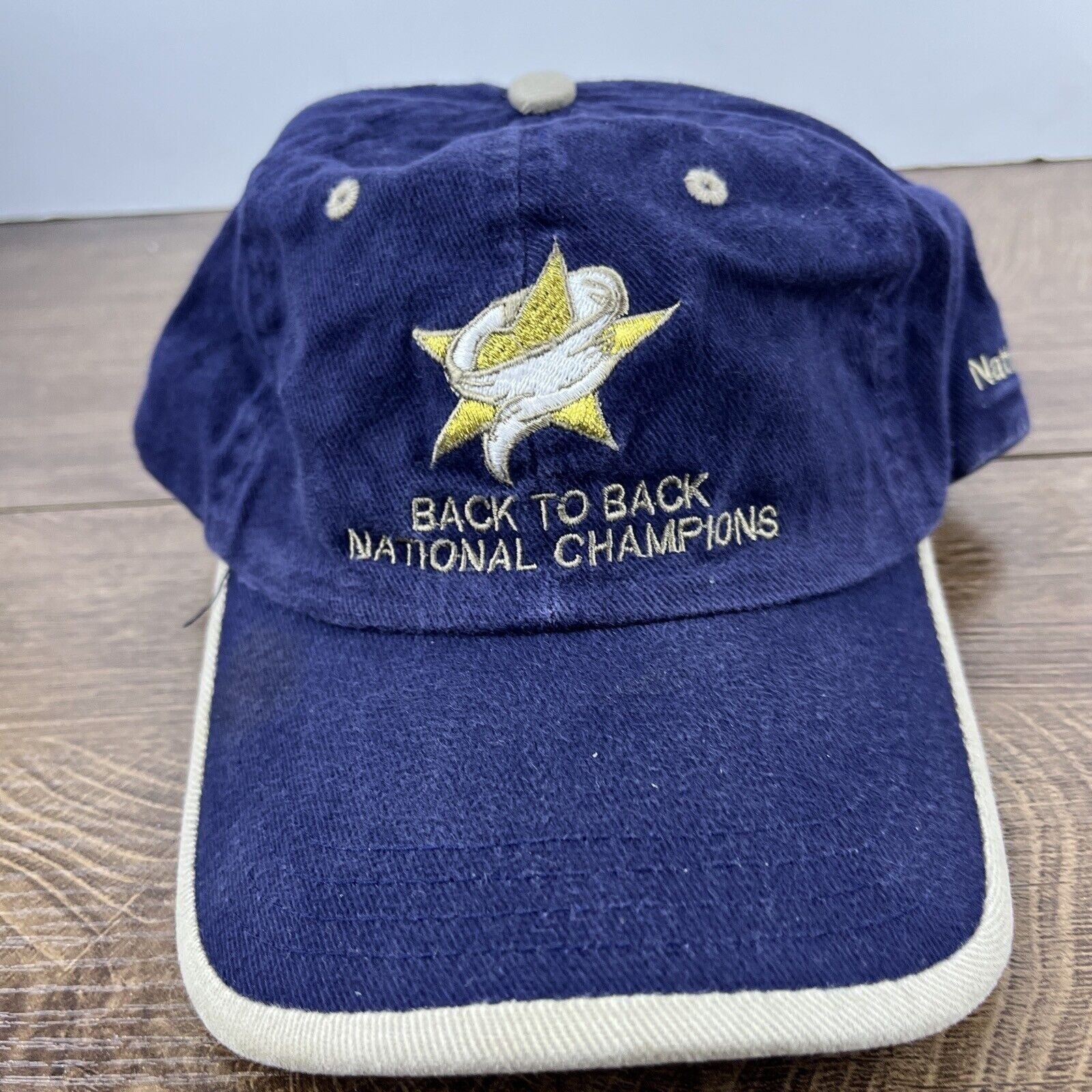 Other Stars Back to Back Champions Hat Blue Hat Adjustable Blue Ad Size ONE SIZE - 7 Thumbnail