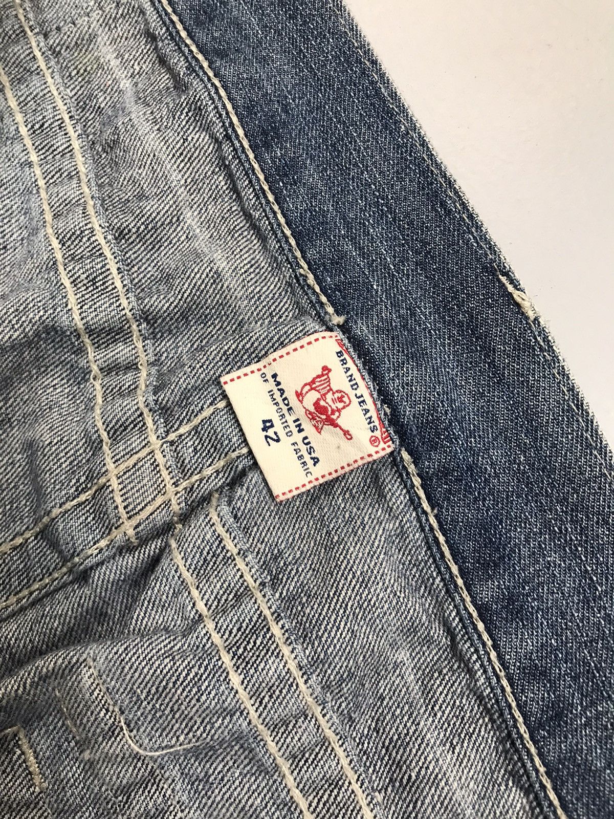 True Religion Vintage true religion joey super T denim Size US 42 / EU 58 - 6 Thumbnail