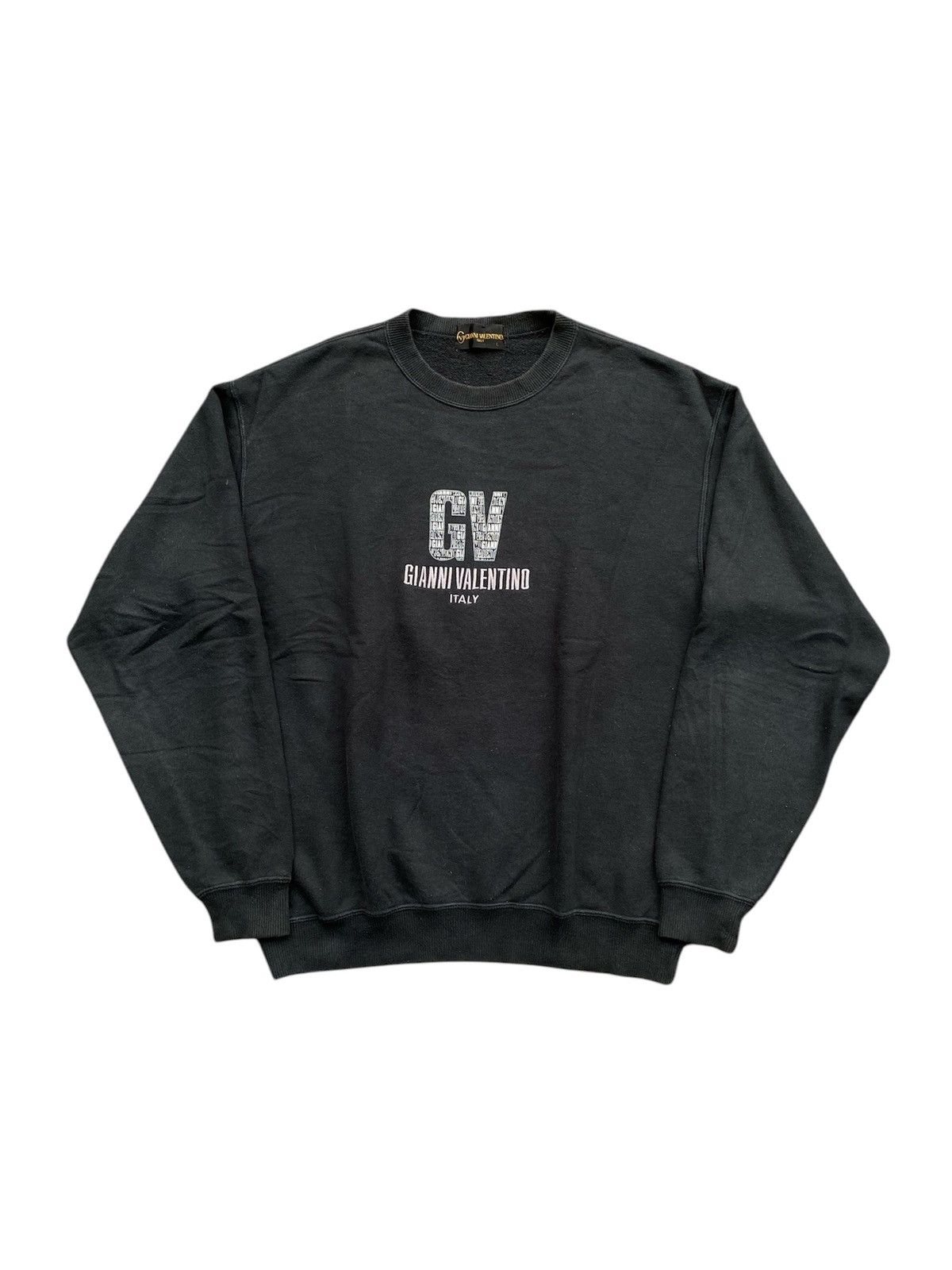 Gianni Valentino × Valentino × Vintage Vintage Gianni Valentino Embroidery Sweatshirt Size US L / EU 52-54 / 3 - 1 Thumbnail