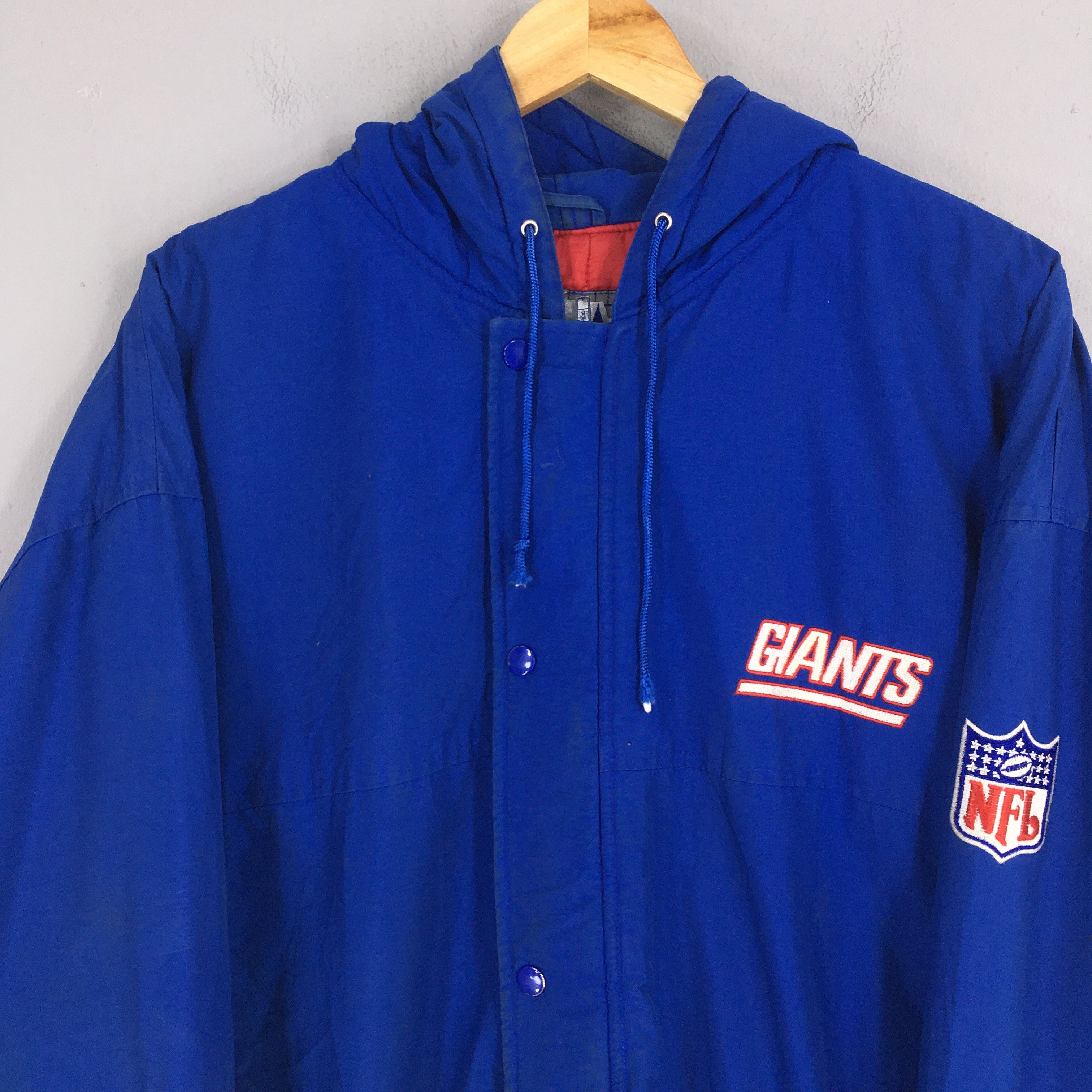 NFL Vintage 90s New York Giants NFL Hoodie Jacket Large Size US L / EU 52-54 / 3 - 2 Thumbnail