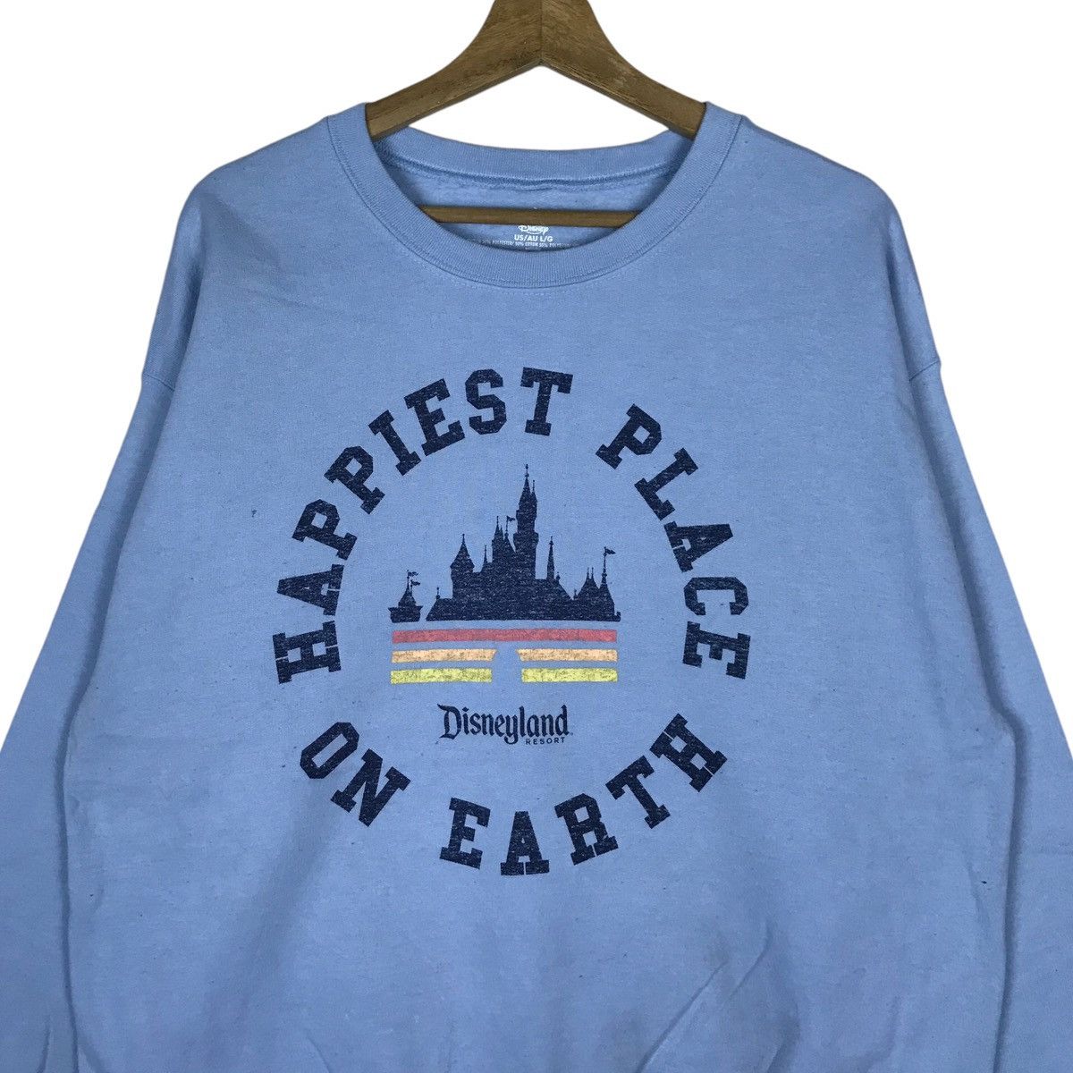 Disney Vintage Disney Happiest Place On Earth Pullover Jumper Size US L / EU 52-54 / 3 - 2 Thumbnail