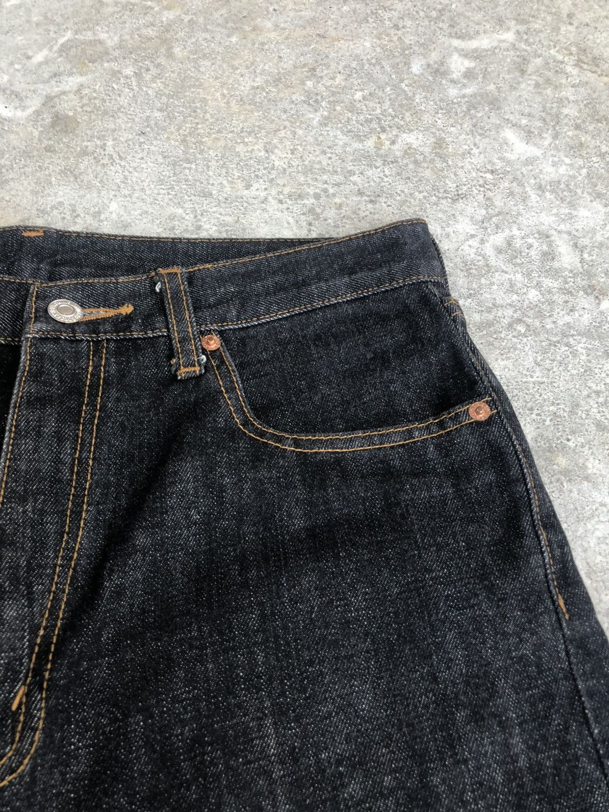 Japanese Brand Bobson Chesking Straight Cut Size US 33 - 15 Thumbnail