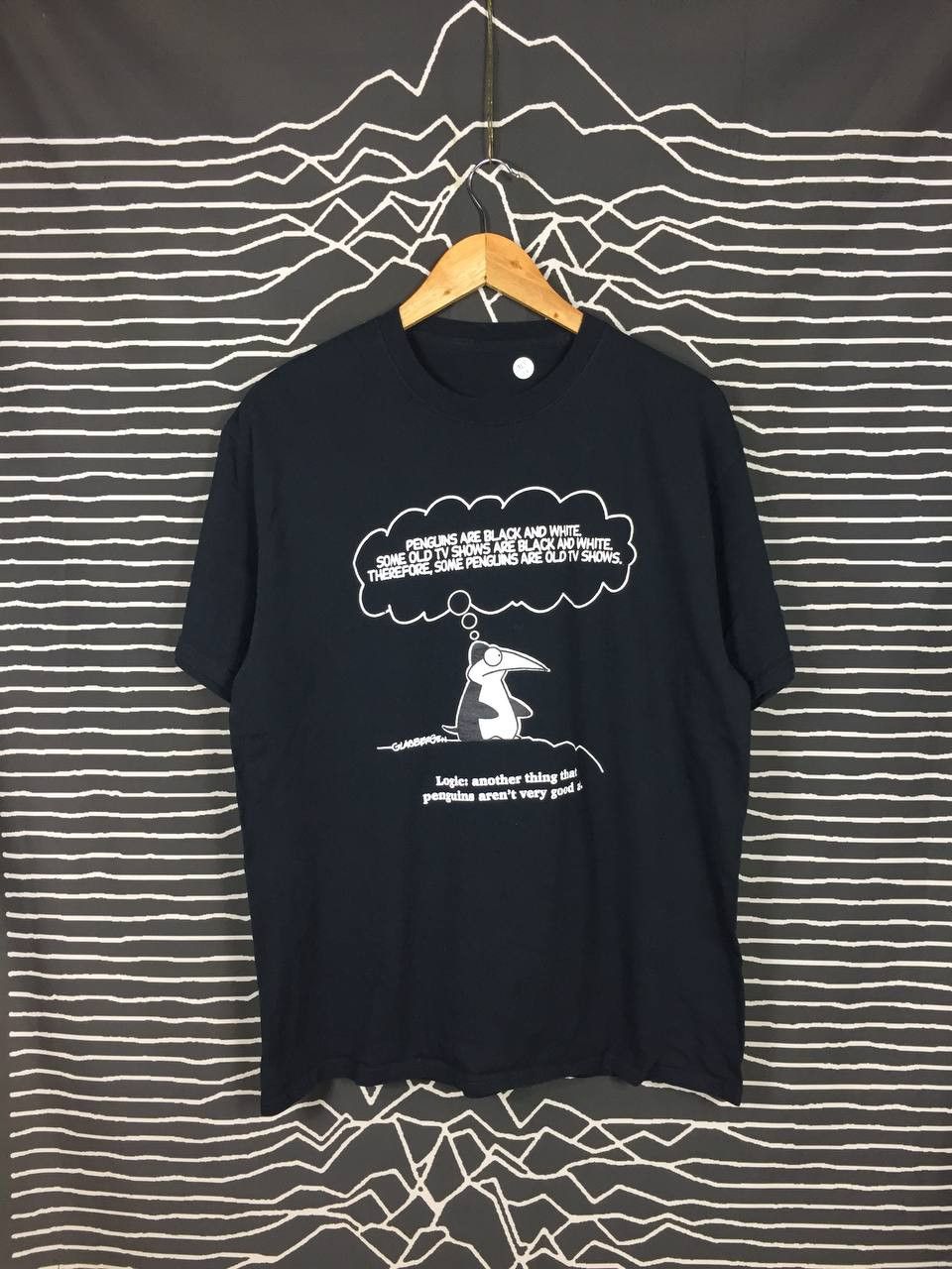 Vintage Bowdoin Philosophy Logic Alum Quote Statement Tee Size US L / EU 52-54 / 3 - 1 Thumbnail