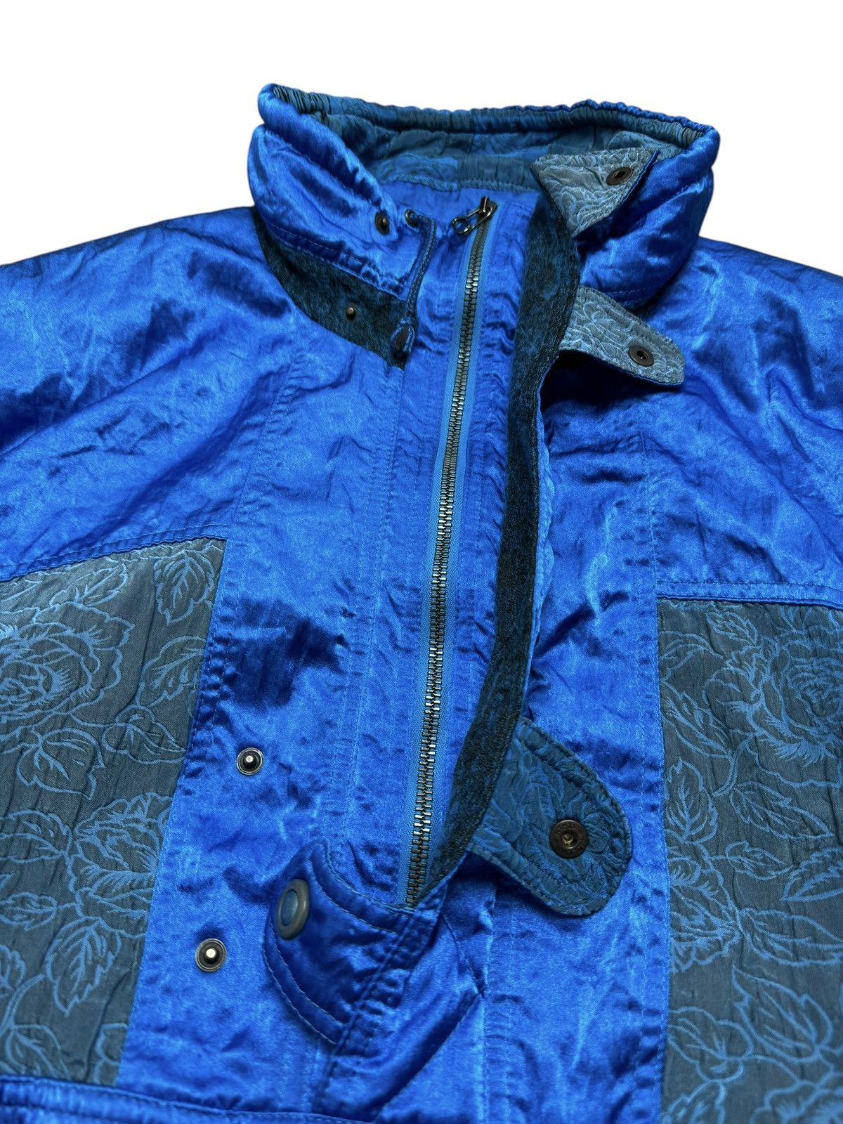 Other Vintage 1990s High Society by R Engel Blue Winter Ski Jacket Size 50 Hardware Size US XL / EU 56 / 4 - 8 Thumbnail